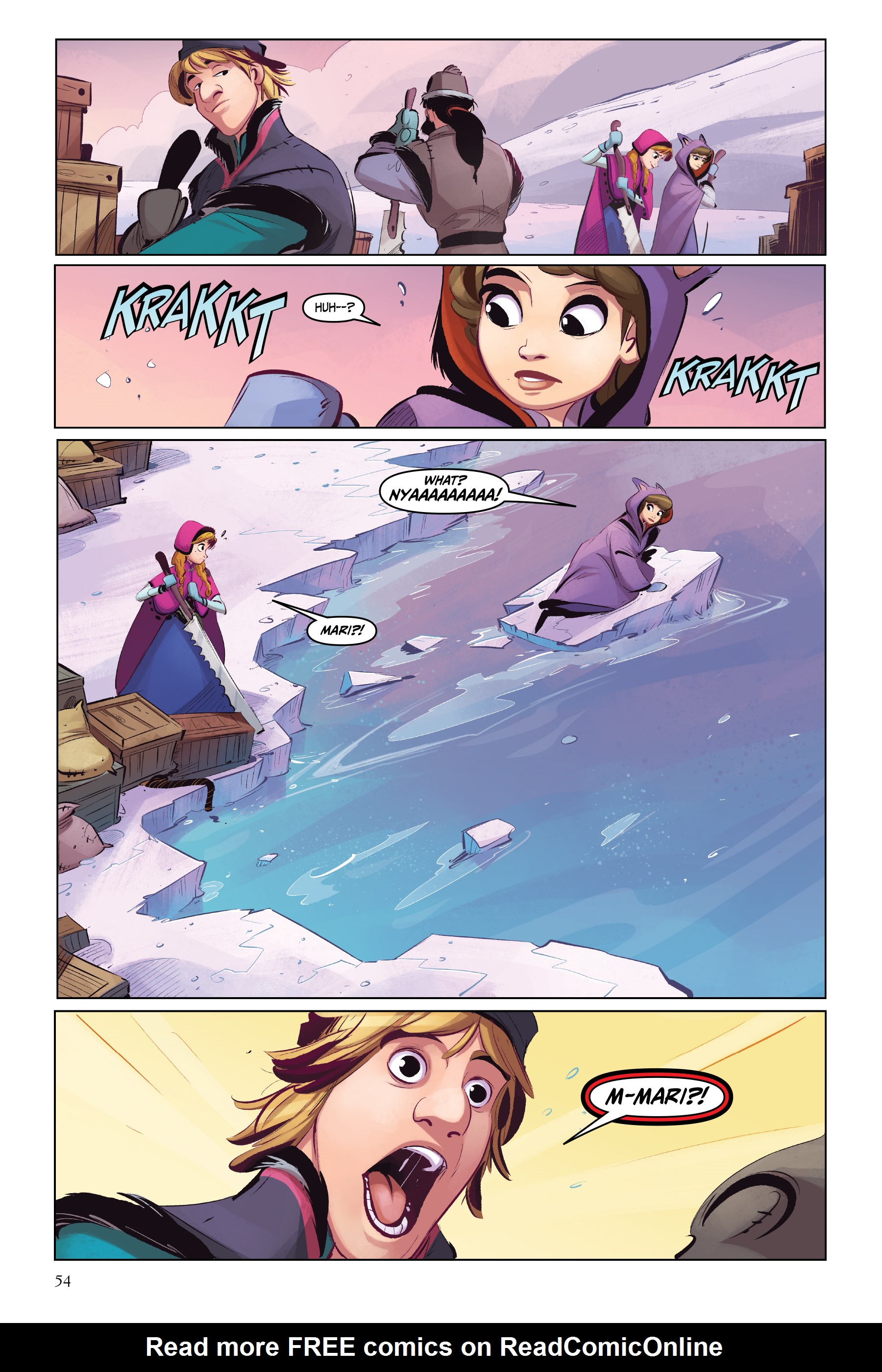 Read online Disney Frozen: Breaking Boundaries comic -  Issue # _TPB - 54