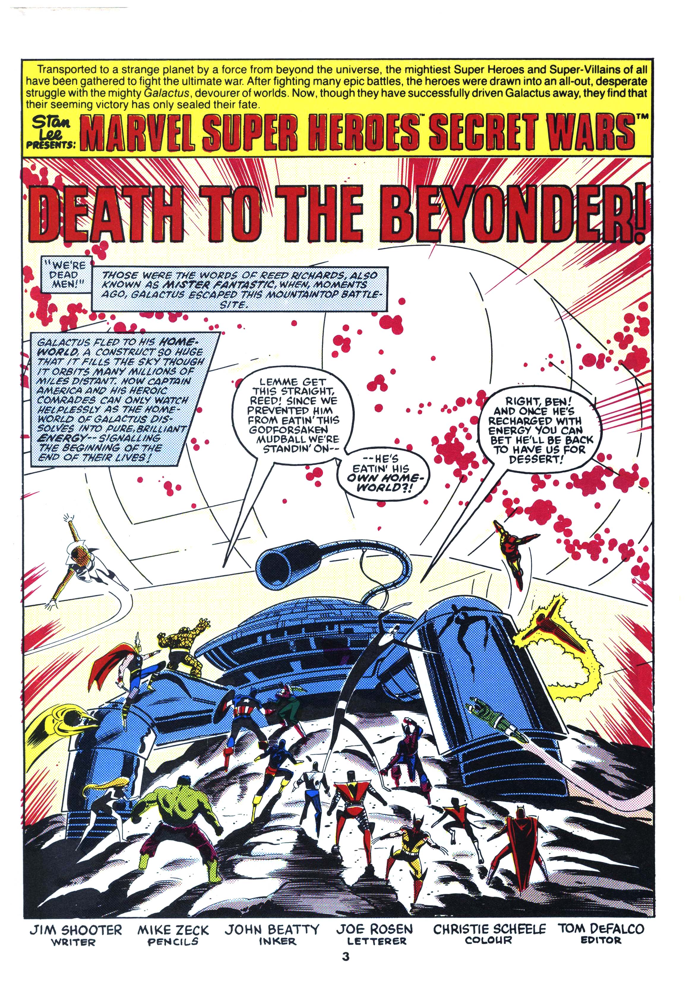 Read online Secret Wars (1985) comic -  Issue #21 - 3
