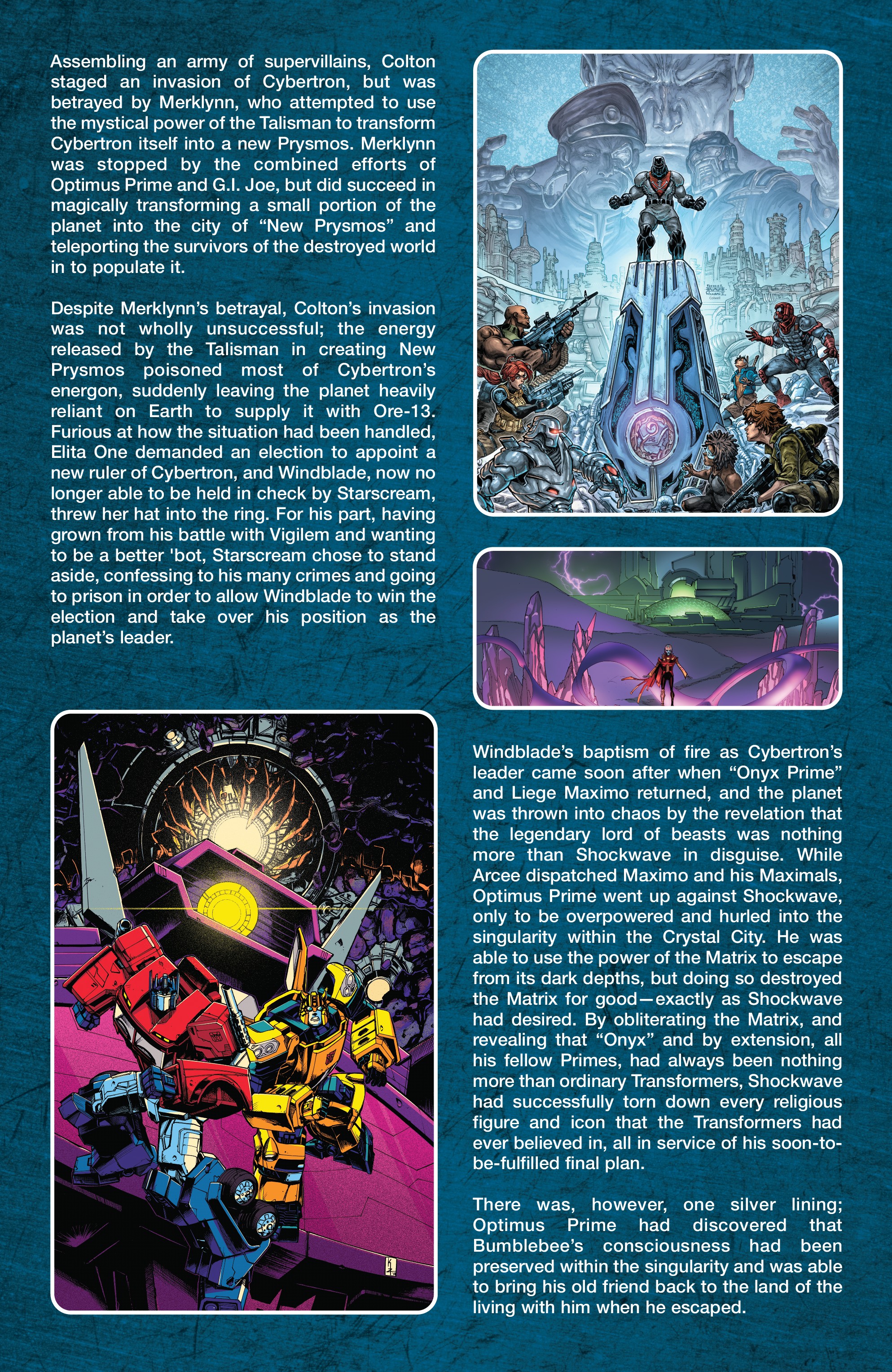 Read online Transformers: Historia comic -  Issue # Full - 38