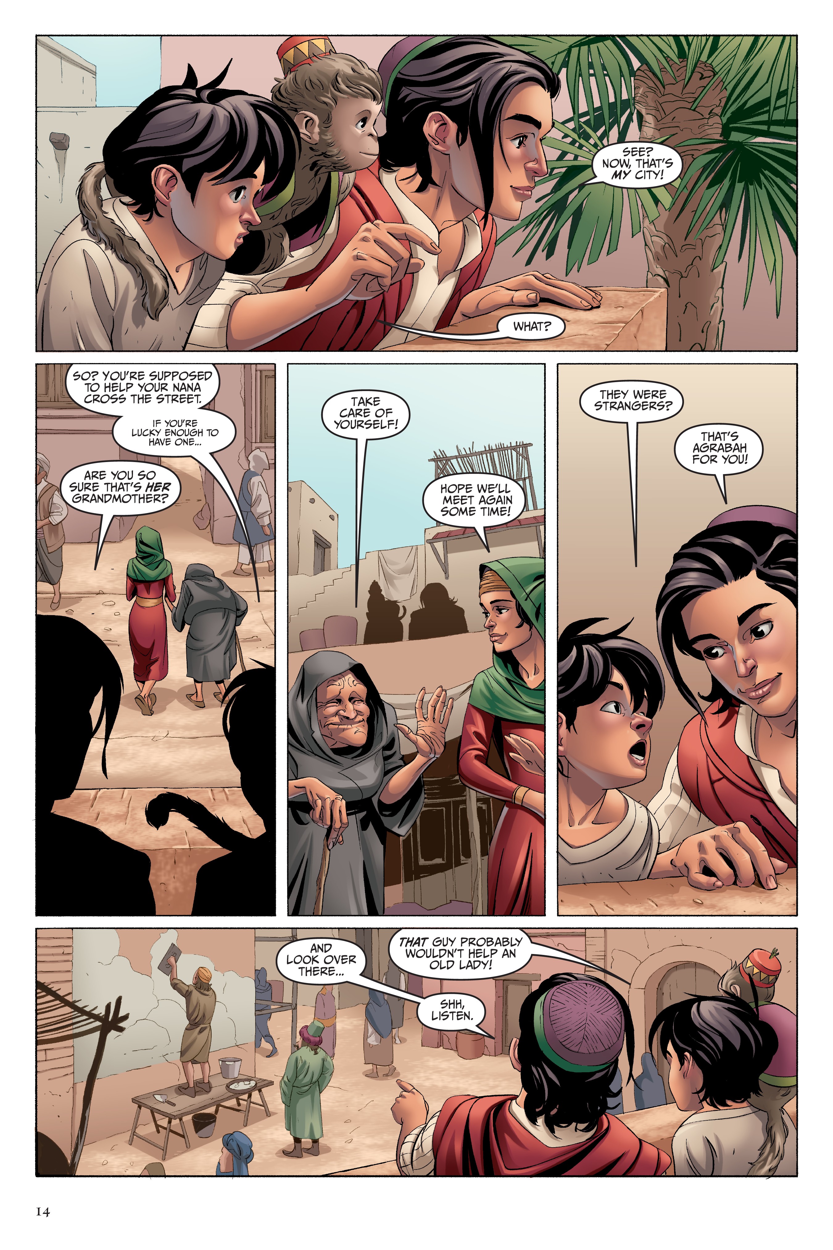 Read online Disney Aladdin: Four Tales of Agrabah comic -  Issue # TPB - 14