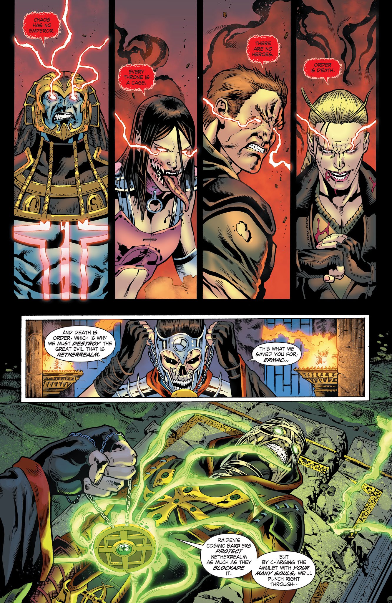 Read online Mortal Kombat X [I] comic -  Issue # _TPB 3 - 65