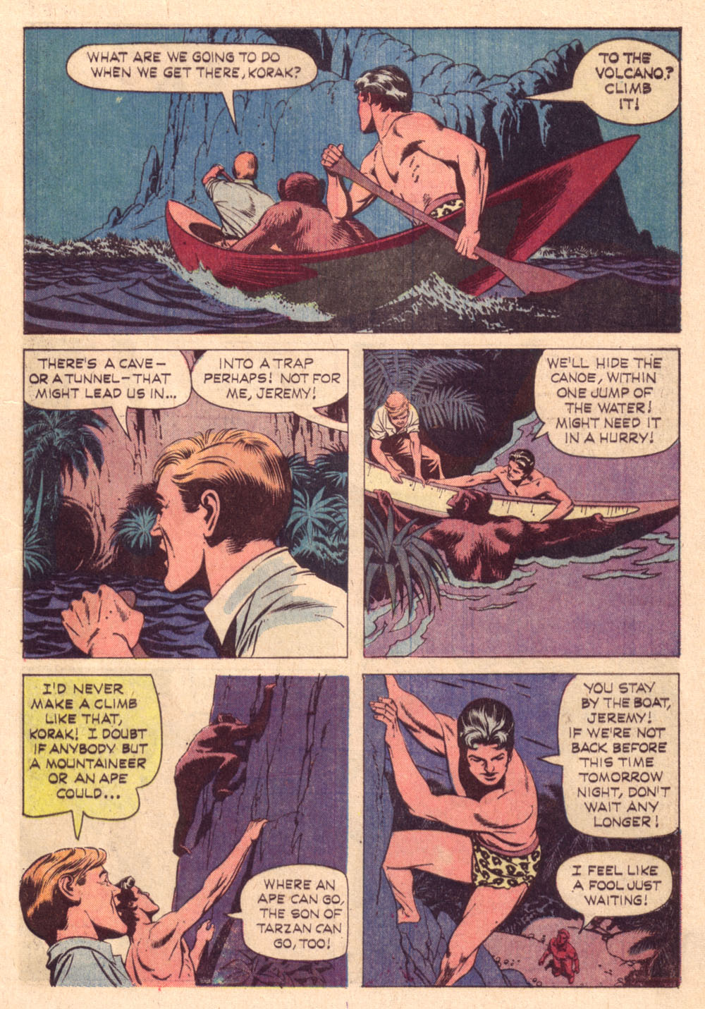 Read online Korak, Son of Tarzan (1964) comic -  Issue #3 - 9