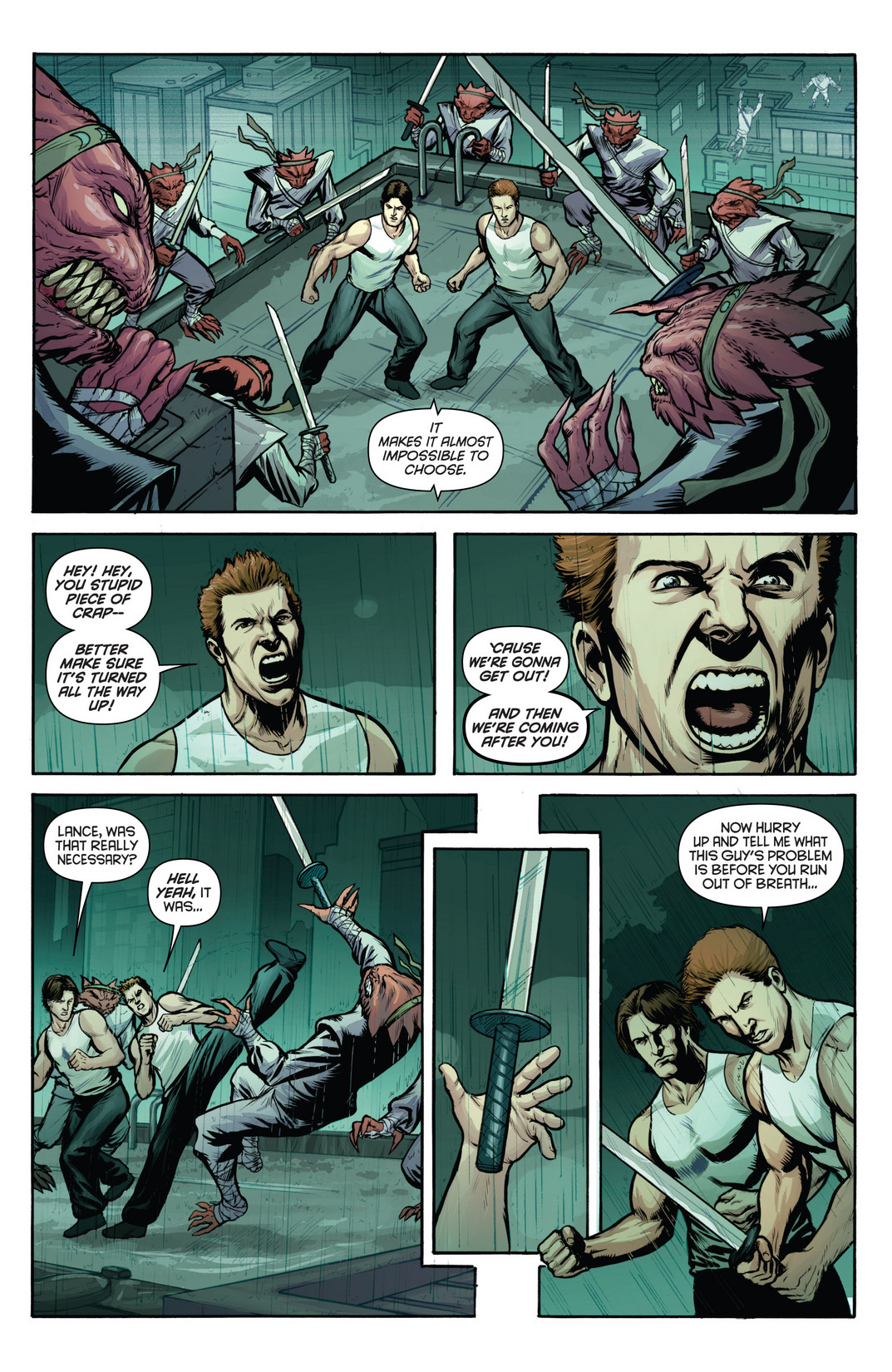 Read online Voltron: Year One comic -  Issue #5 - 17