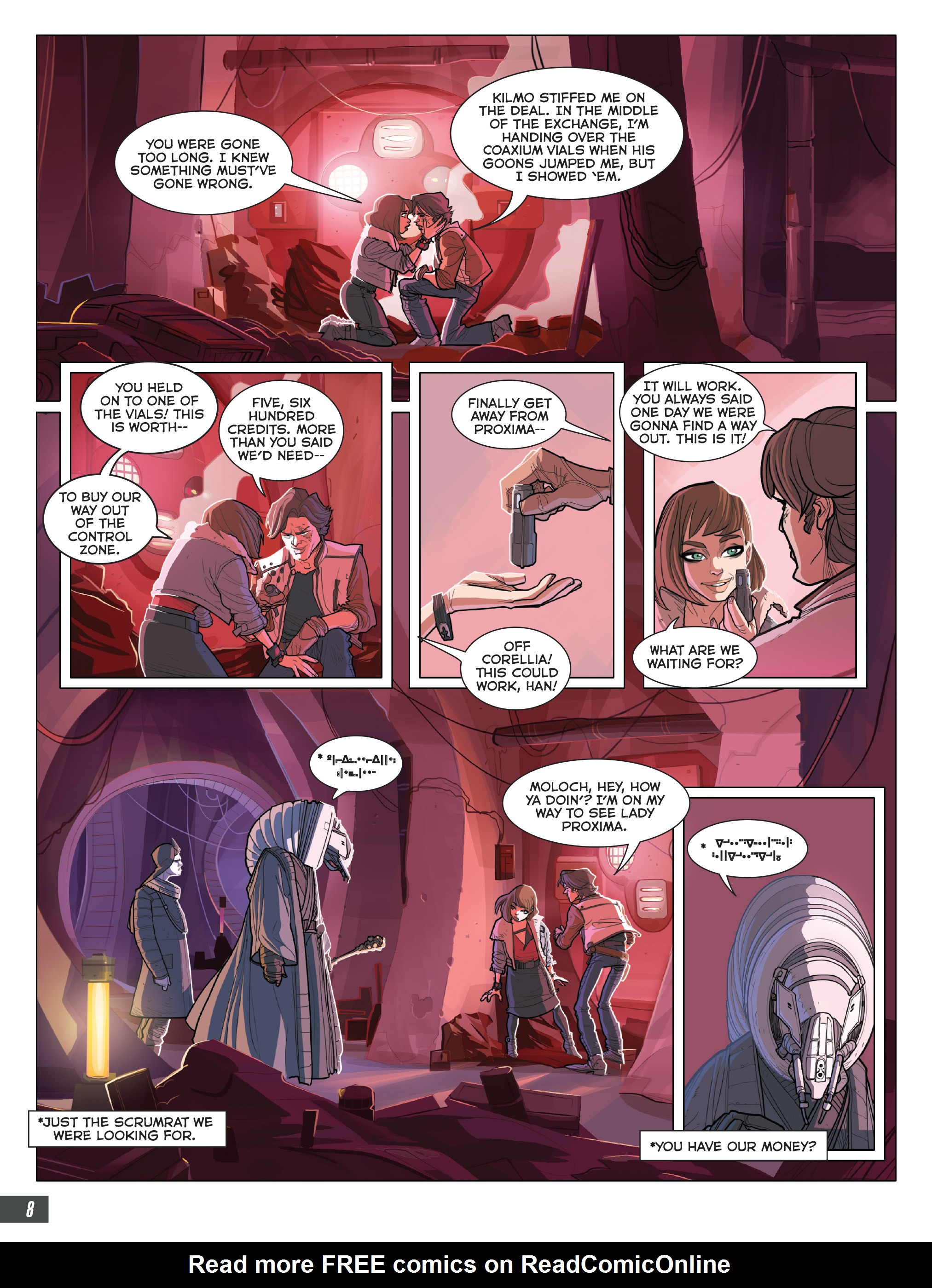 Read online Star Wars: Solo Graphic Novel Adaptation comic -  Issue # TPB - 7