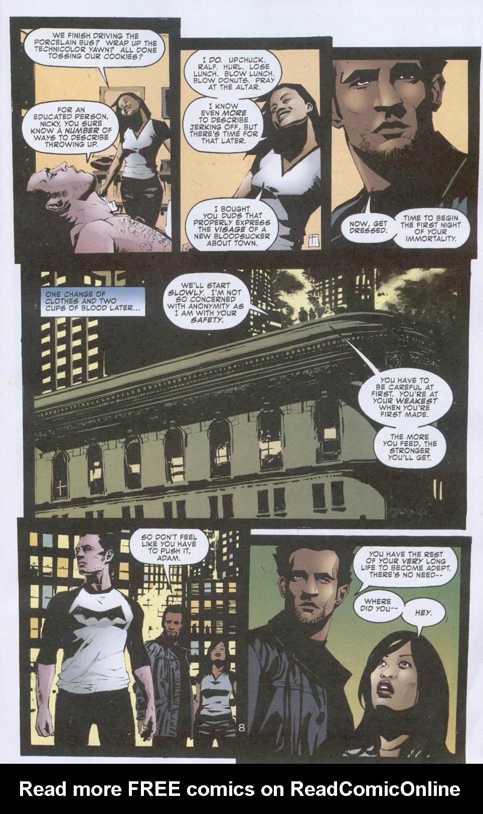 Read online Blood and Water comic -  Issue #3 - 9