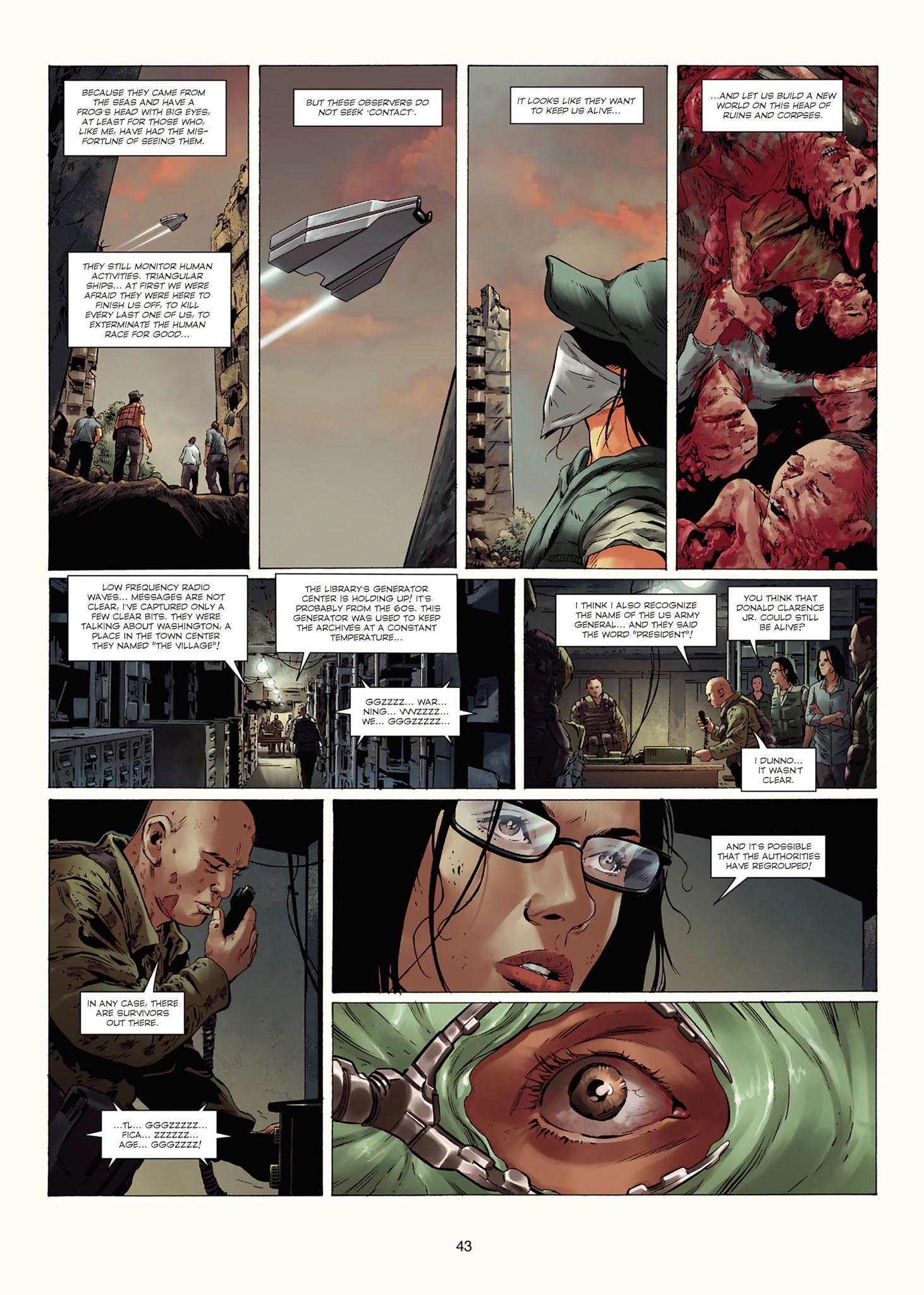 Read online Prometheus comic -  Issue #14 - 43