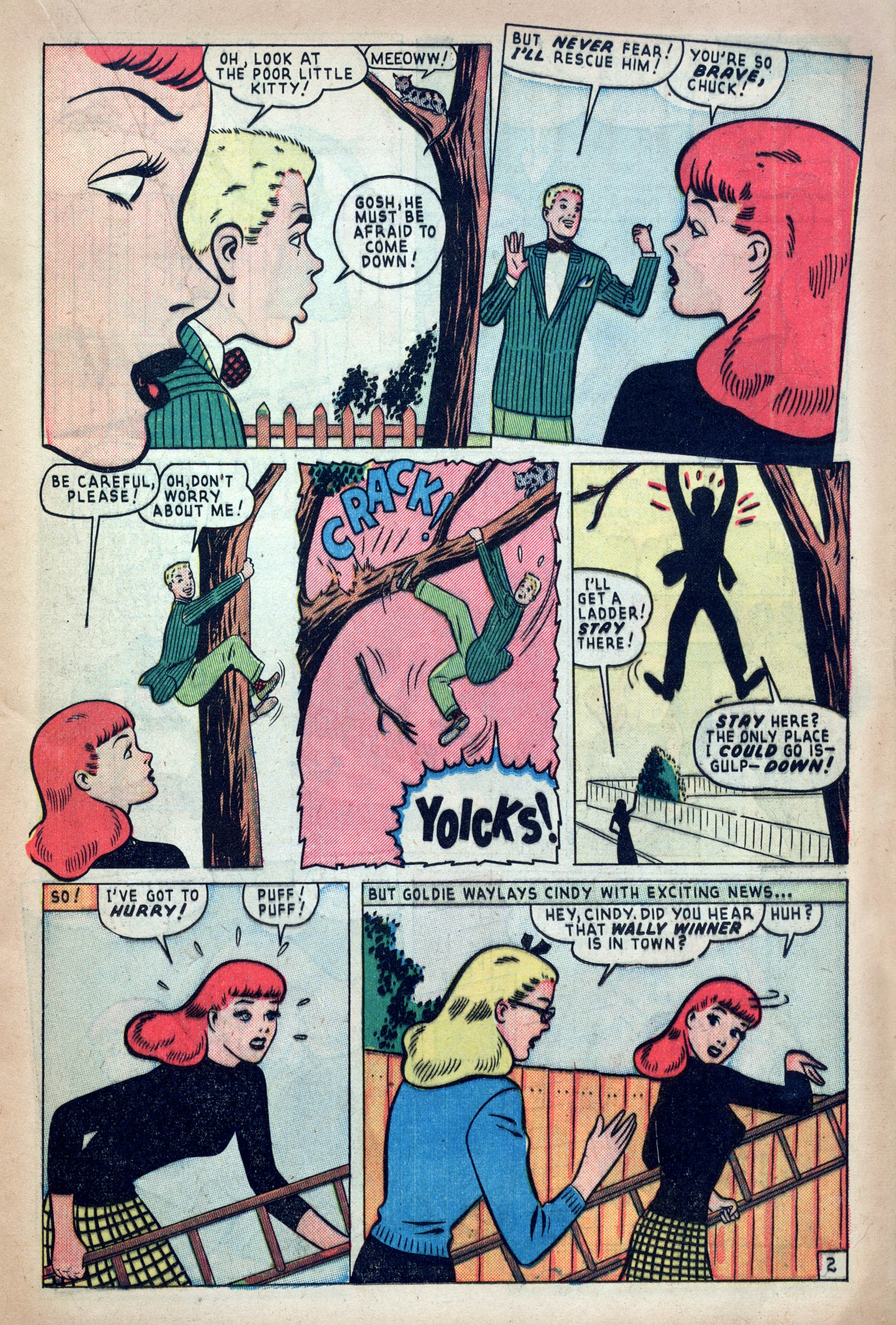Read online Willie Comics (1946) comic -  Issue #15 - 21