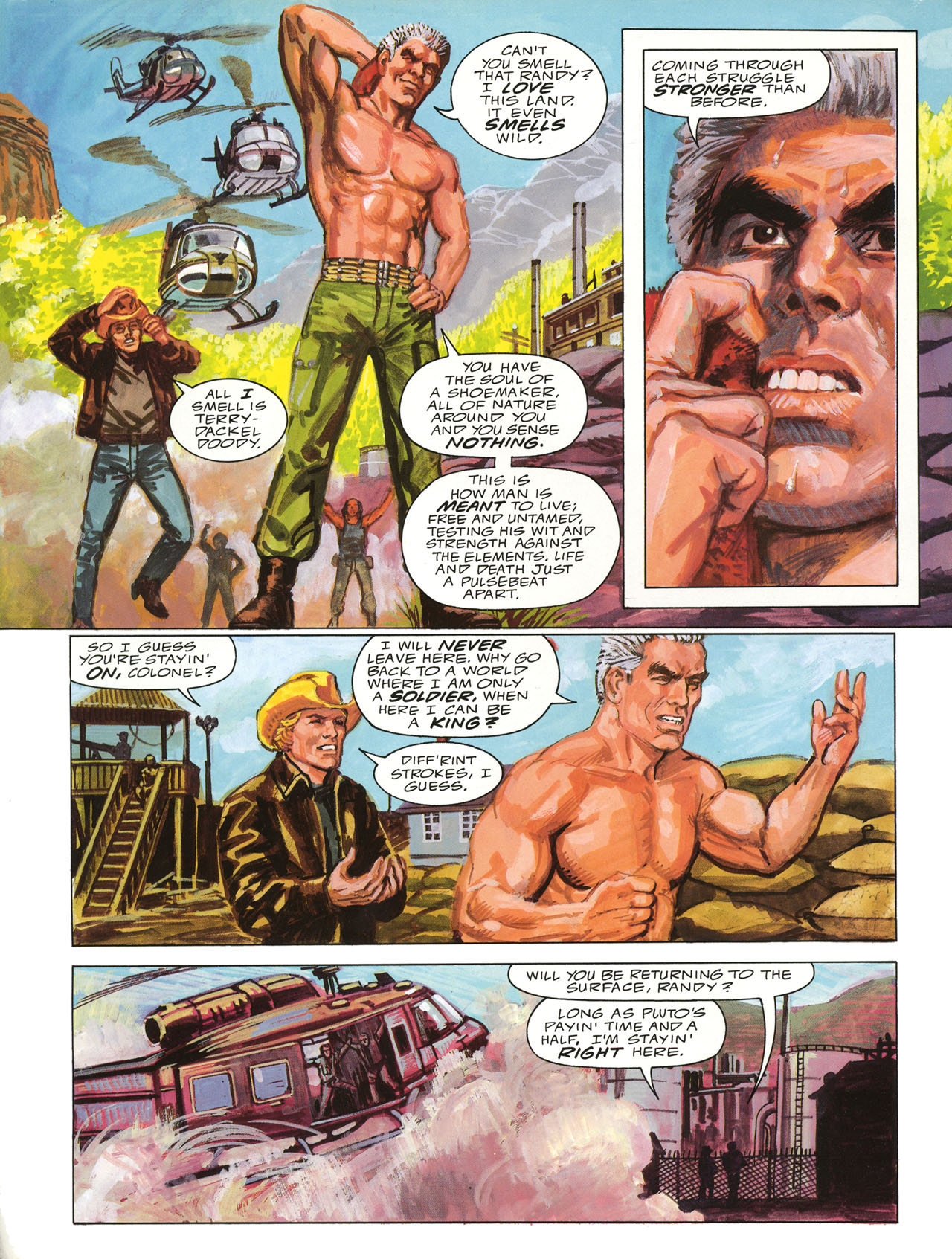 Read online Marvel Graphic Novel comic -  Issue #62 - Ka-Zar - Guns of the Savage Land - 27
