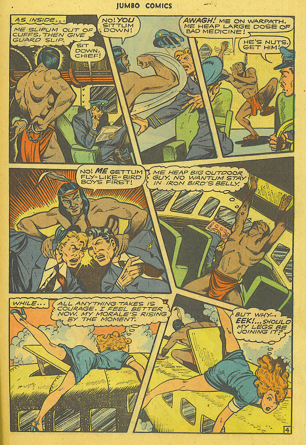 Read online Jumbo Comics comic -  Issue #100 - 34