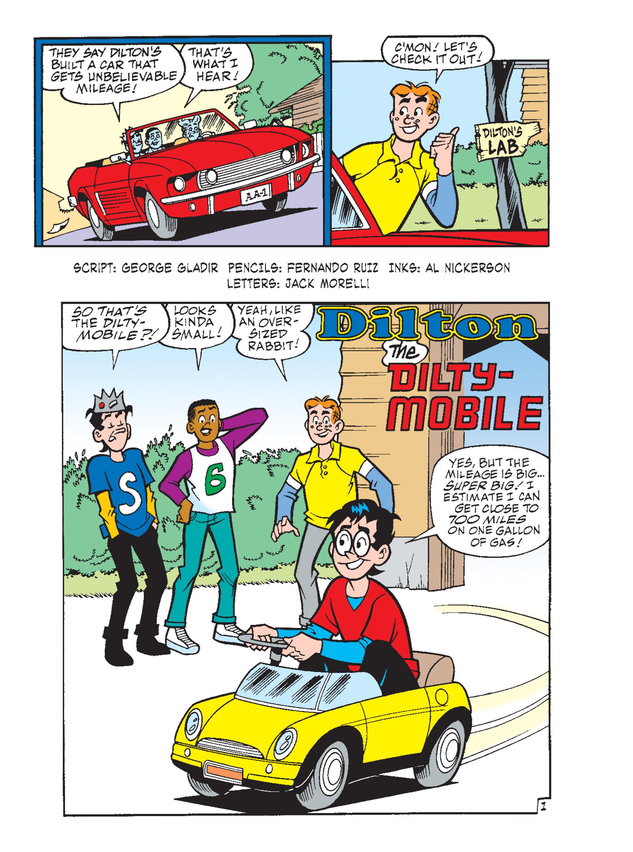Read online Archie And Me Comics Digest comic -  Issue #17 - 150