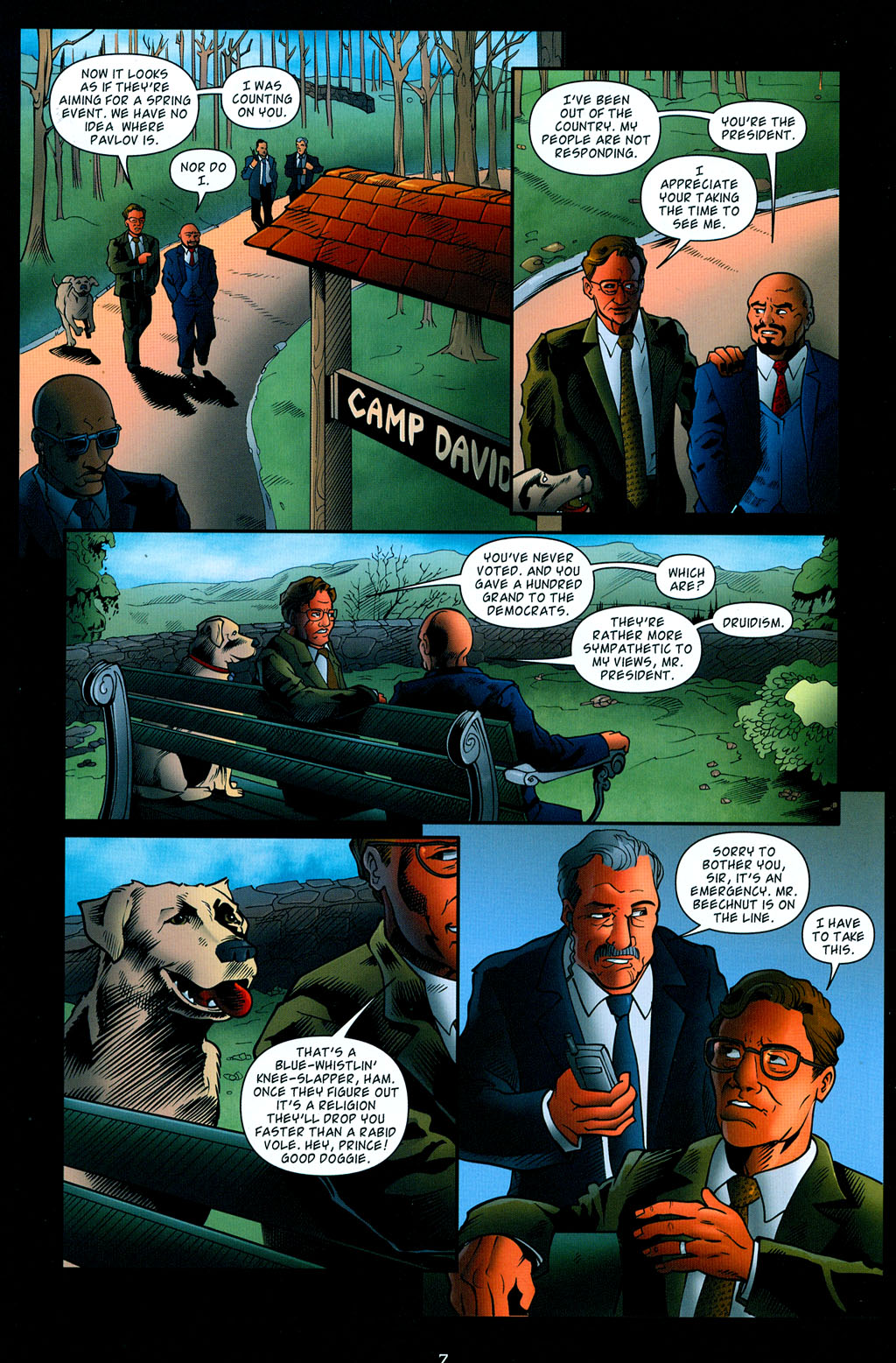 Read online Badger Saves the World comic -  Issue #3 - 9