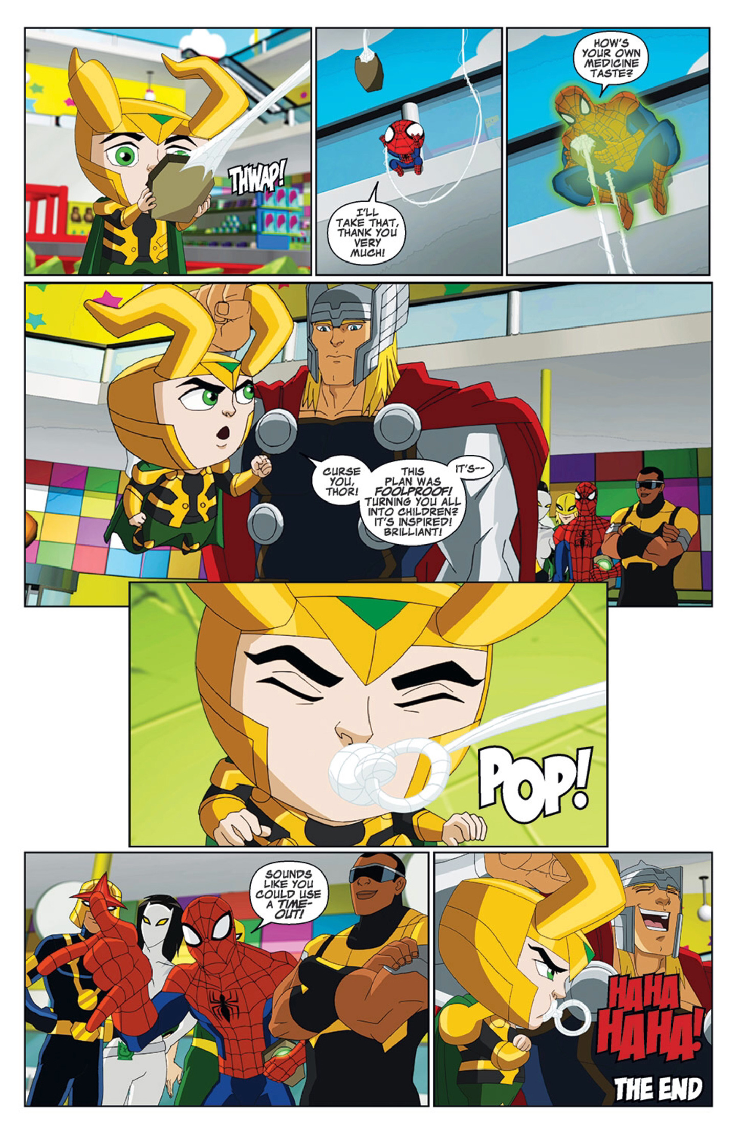 Read online Marvel Universe Ultimate Spider-Man: Web Warriors comic -  Issue #4 - 22