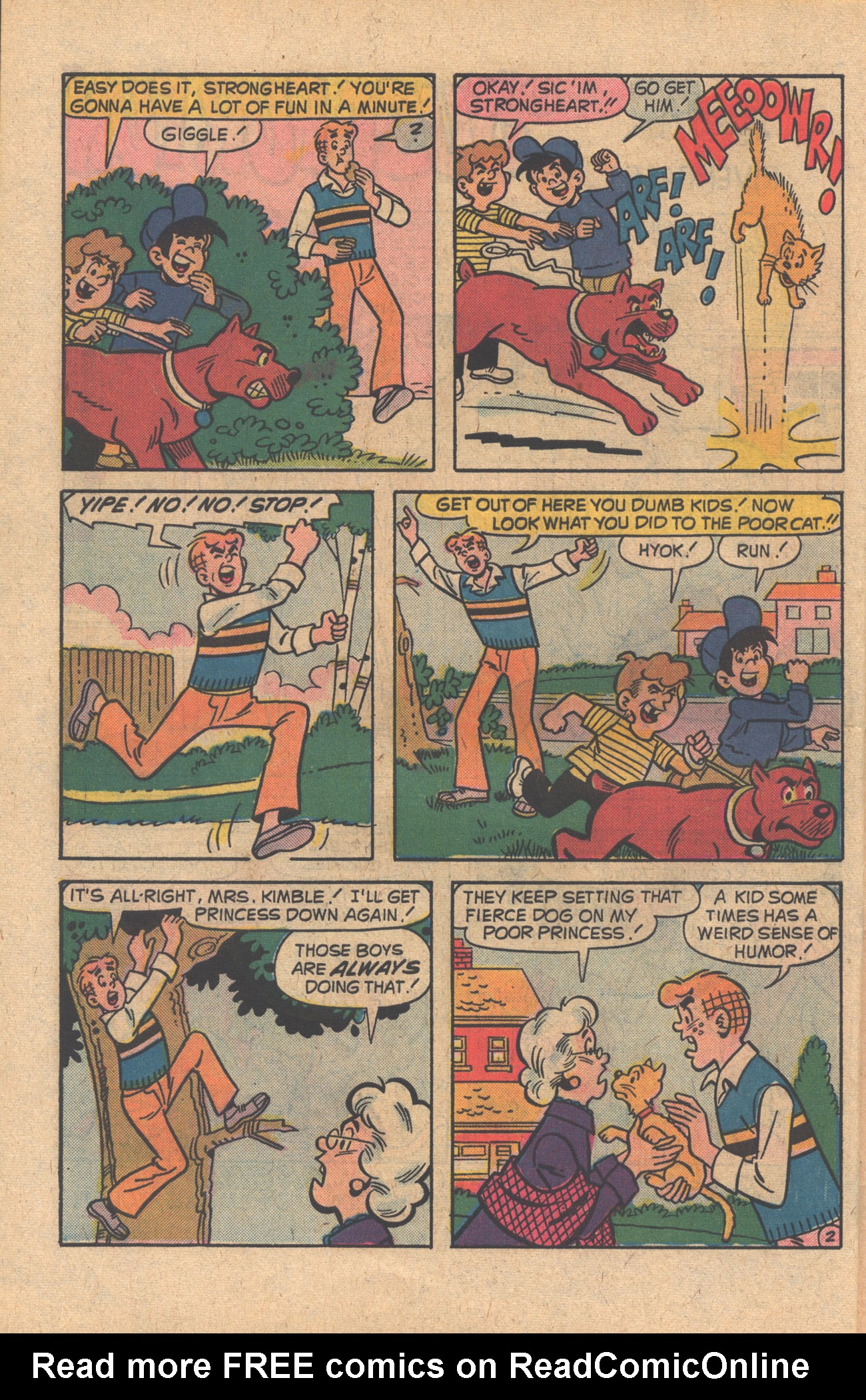 Read online Archie at Riverdale High (1972) comic -  Issue #22 - 30