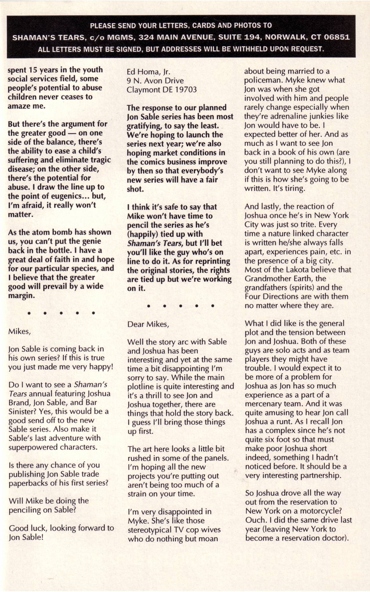 Read online Shaman's Tears comic -  Issue #9 - 24