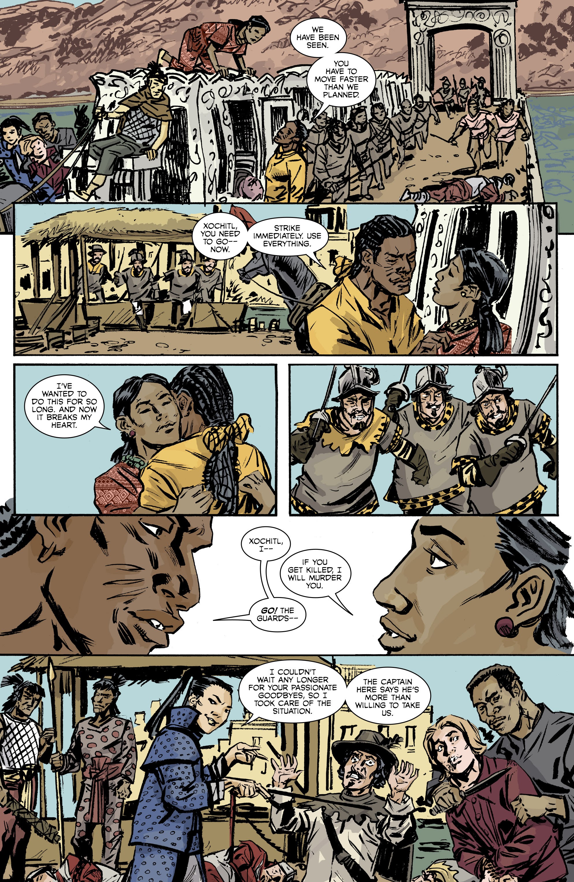 Read online Cimarronin: Fall of the Cross comic -  Issue # TPB - 38