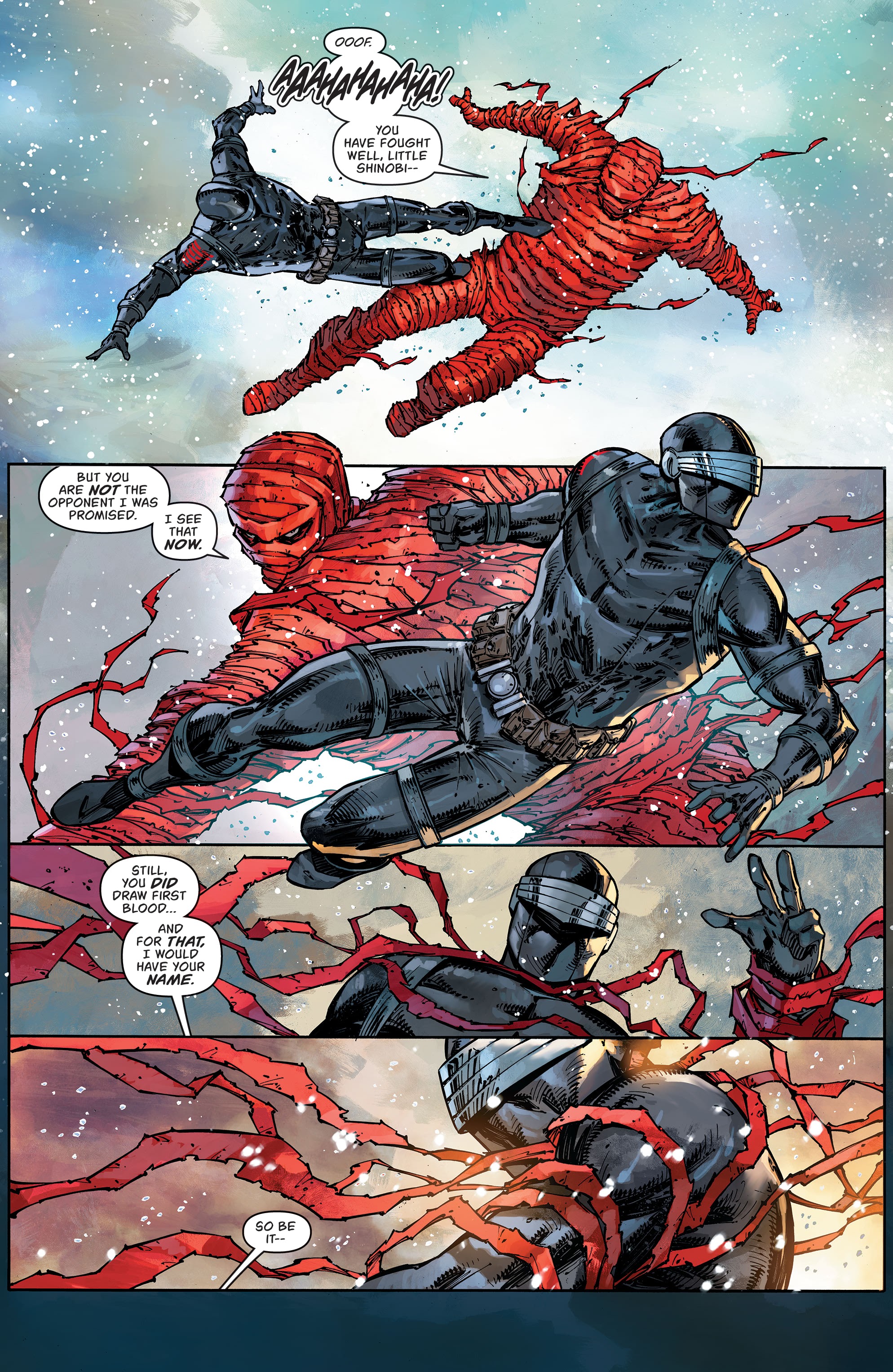 Read online Snake Eyes: Deadgame comic -  Issue #1 - 22