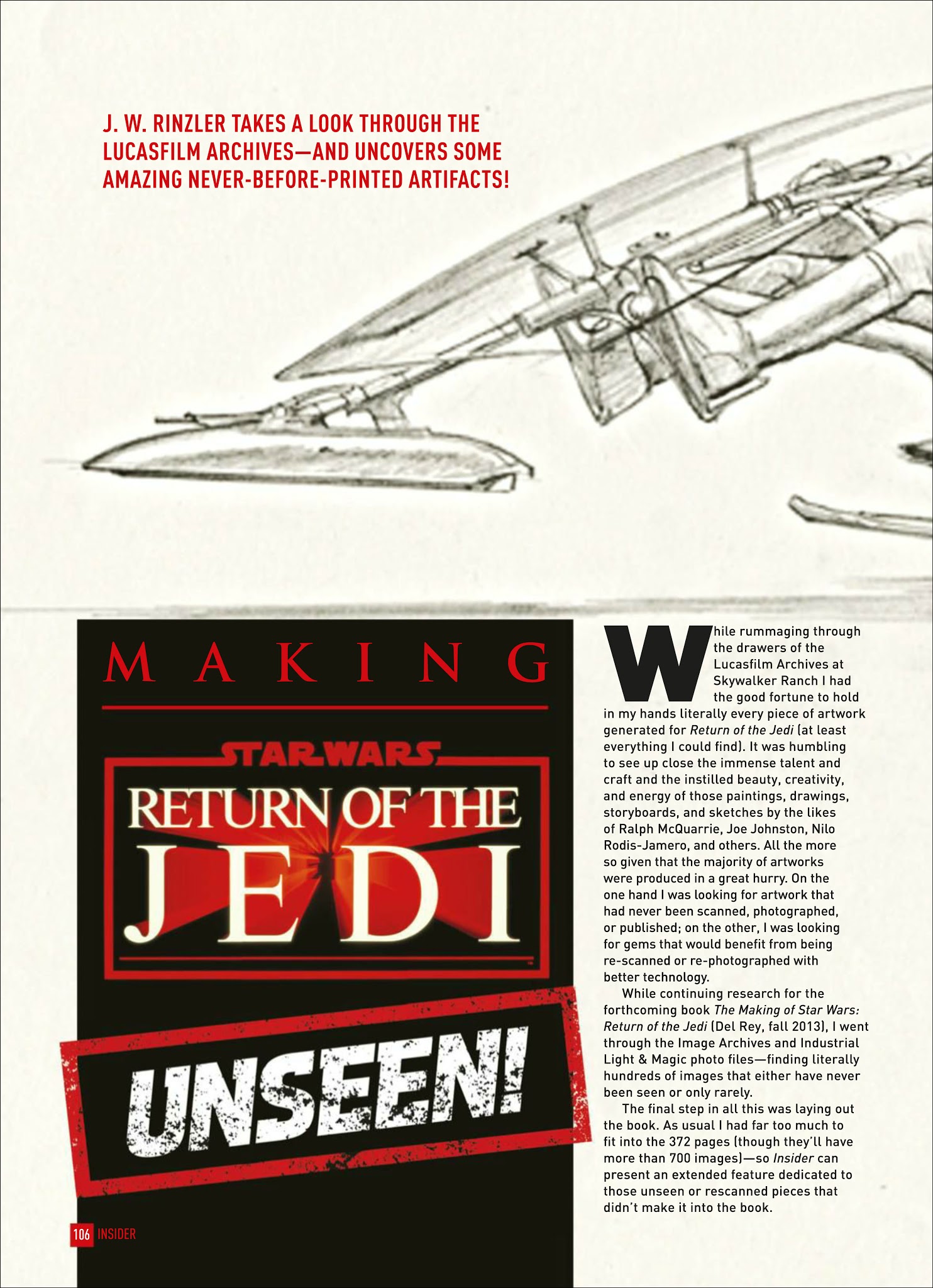 Read online Star Wars Insider 2018 Special Edition comic -  Issue # TPB - 106
