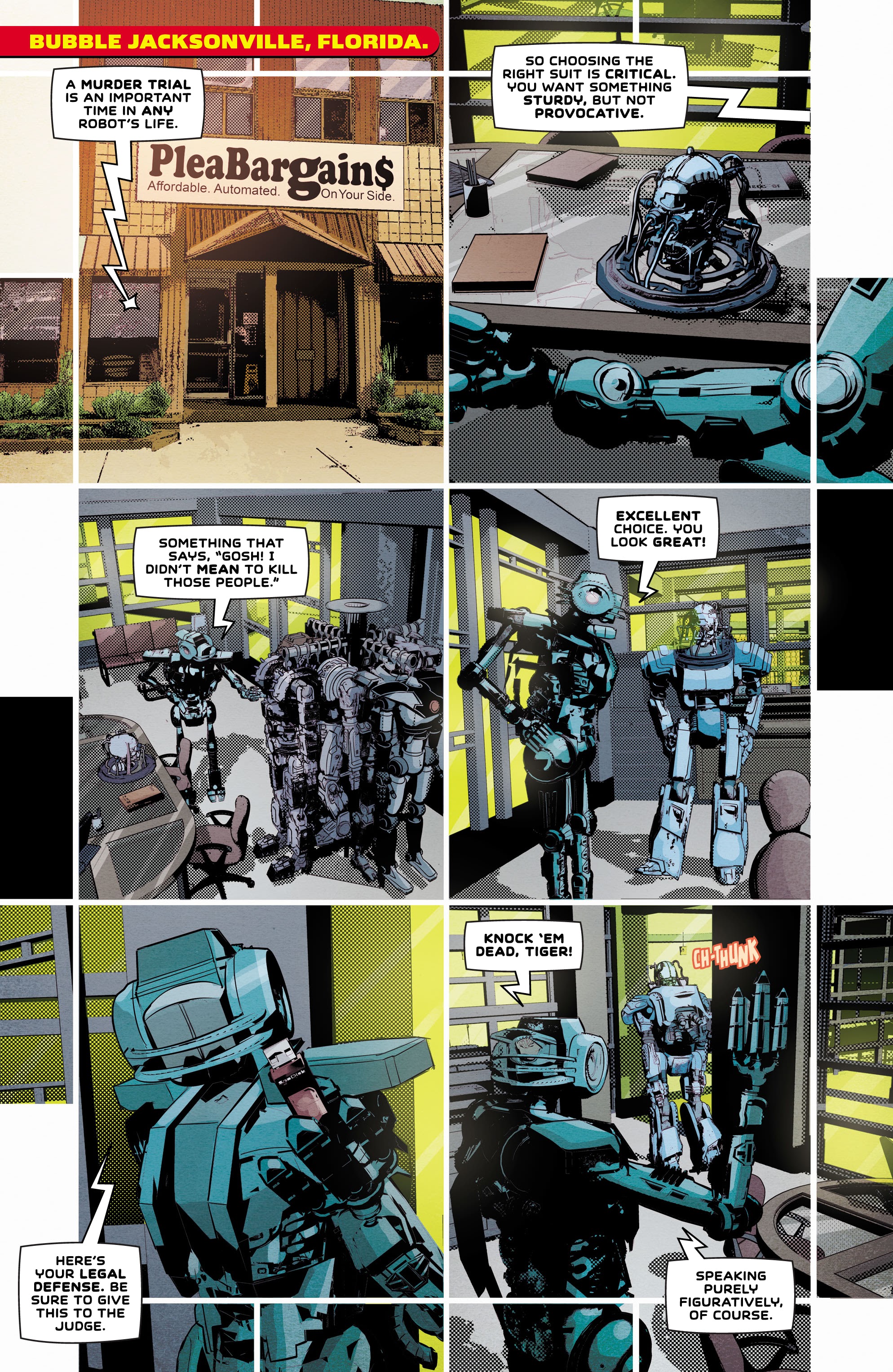 Read online Not All Robots comic -  Issue #2 - 3
