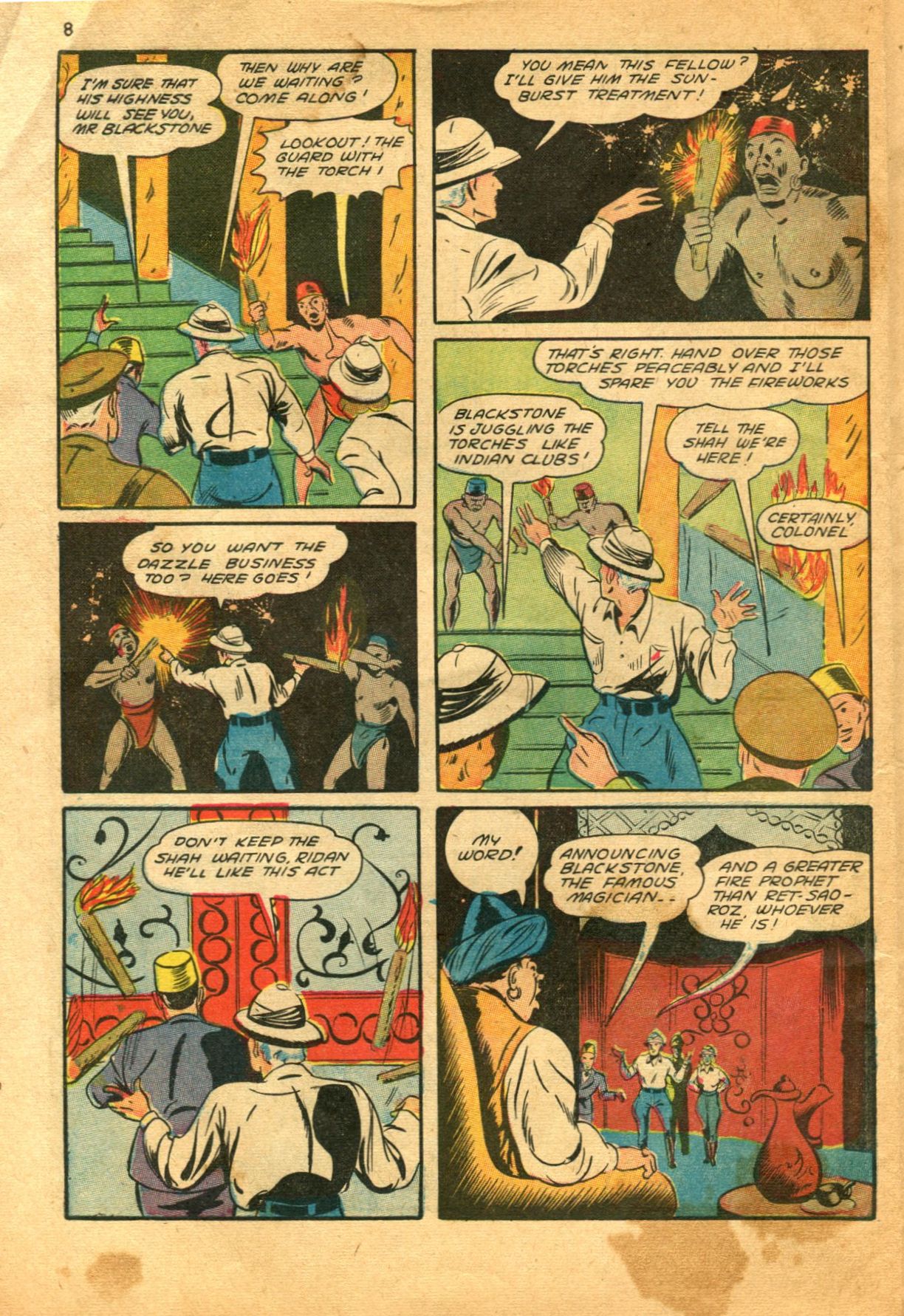 Read online Super-Magician Comics comic -  Issue #11 - 8