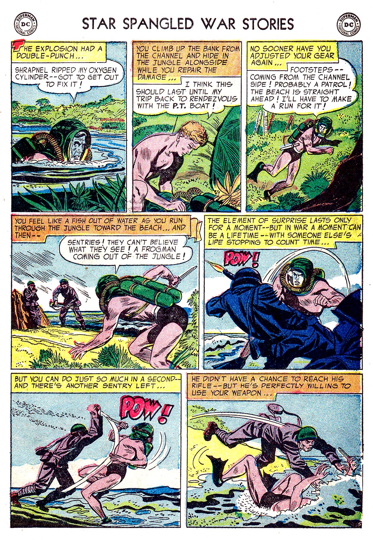 Read online Star Spangled War Stories (1952) comic -  Issue #23 - 7