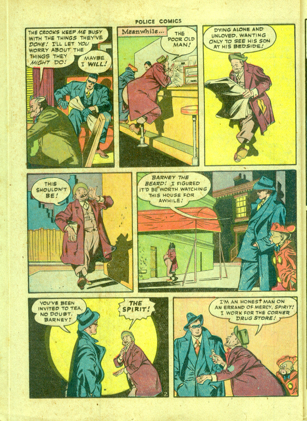 Read online Police Comics comic -  Issue #73 - 34