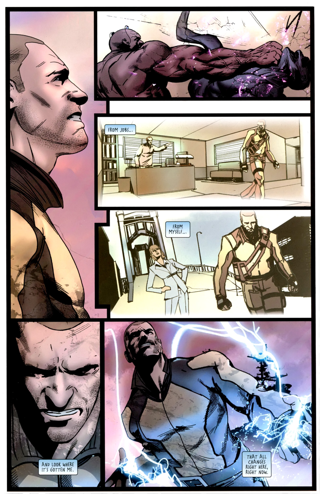 Read online inFamous comic -  Issue #6 - 10