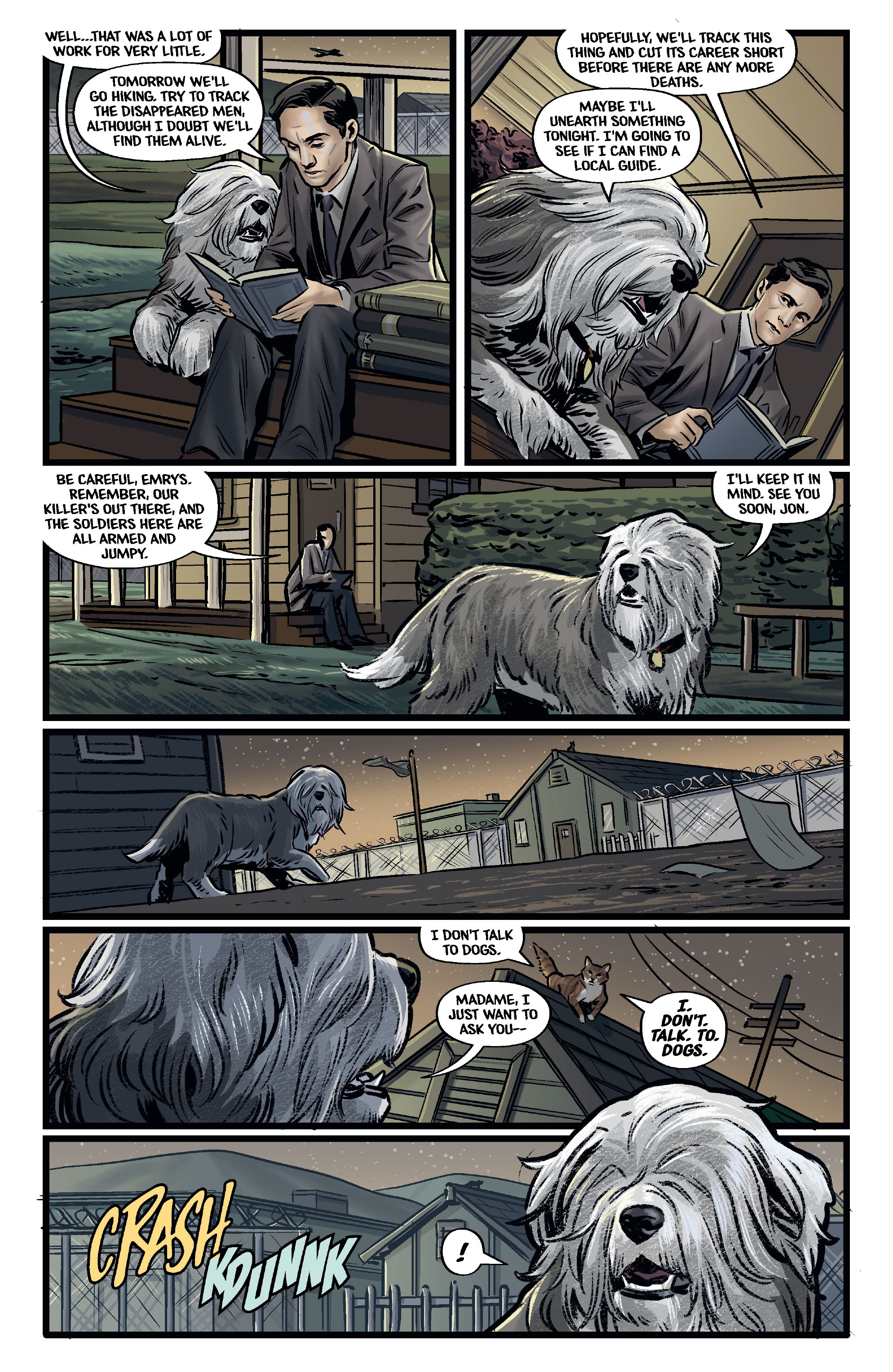 Read online Beasts of Burden: Occupied Territory comic -  Issue #1 - 14