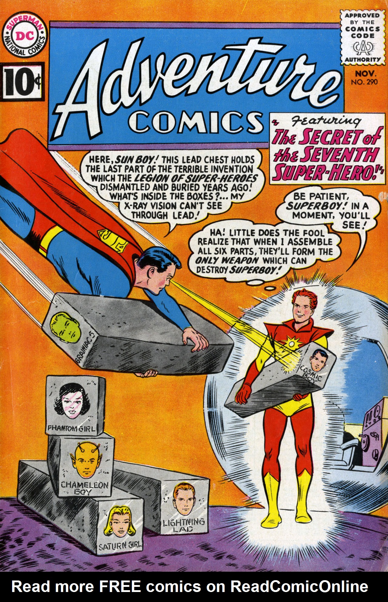 Read online Adventure Comics (1938) comic -  Issue #290 - 1