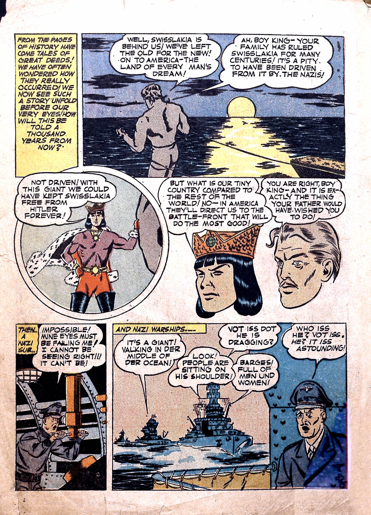 Read online Clue Comics comic -  Issue #2 - 4