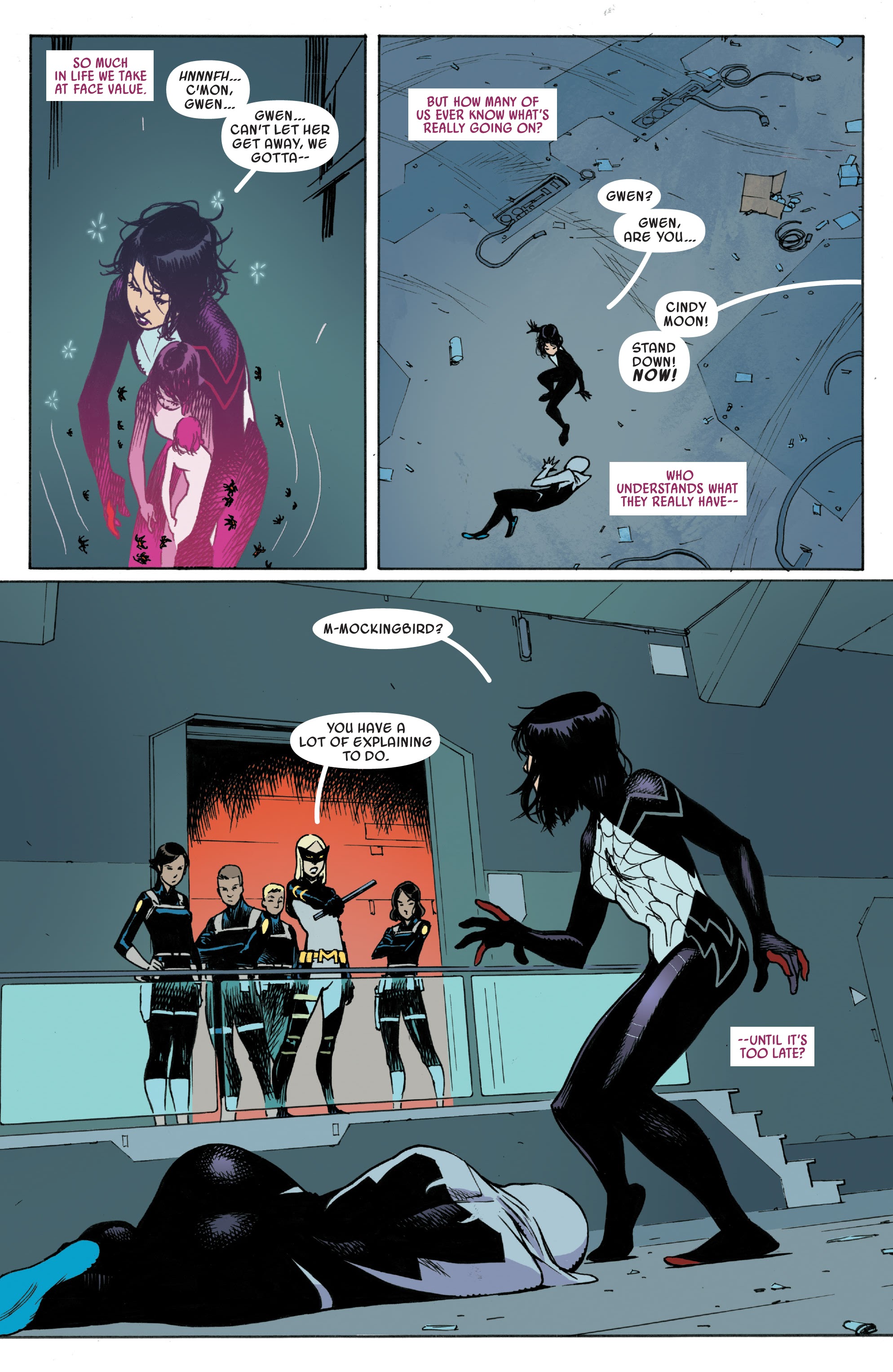 Read online Silk: Out of the Spider-Verse comic -  Issue # TPB 2 (Part 3) - 31