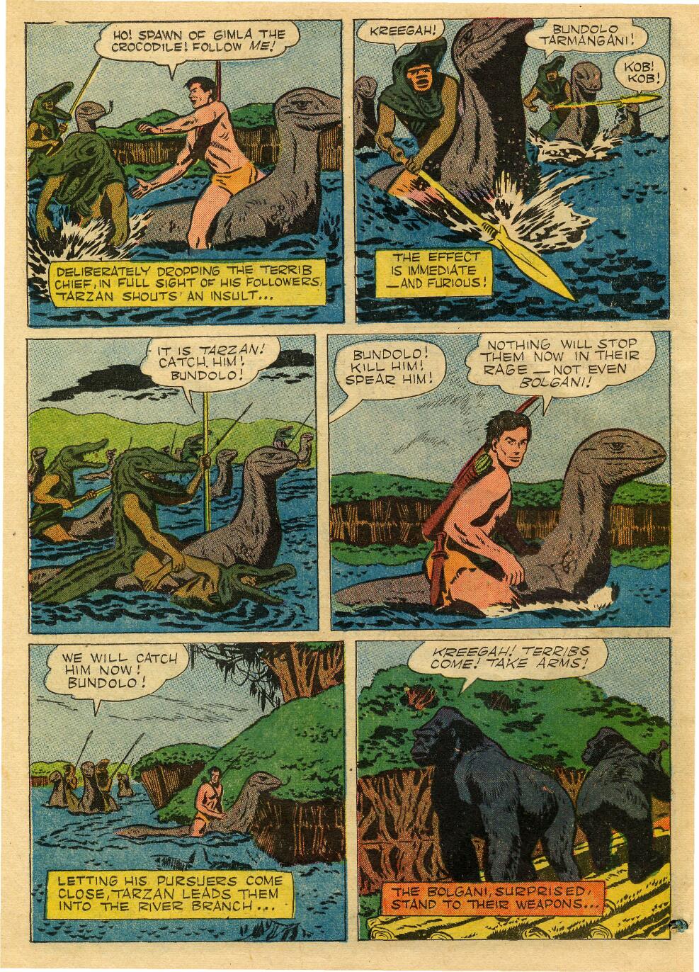 Read online Tarzan (1948) comic -  Issue #59 - 12