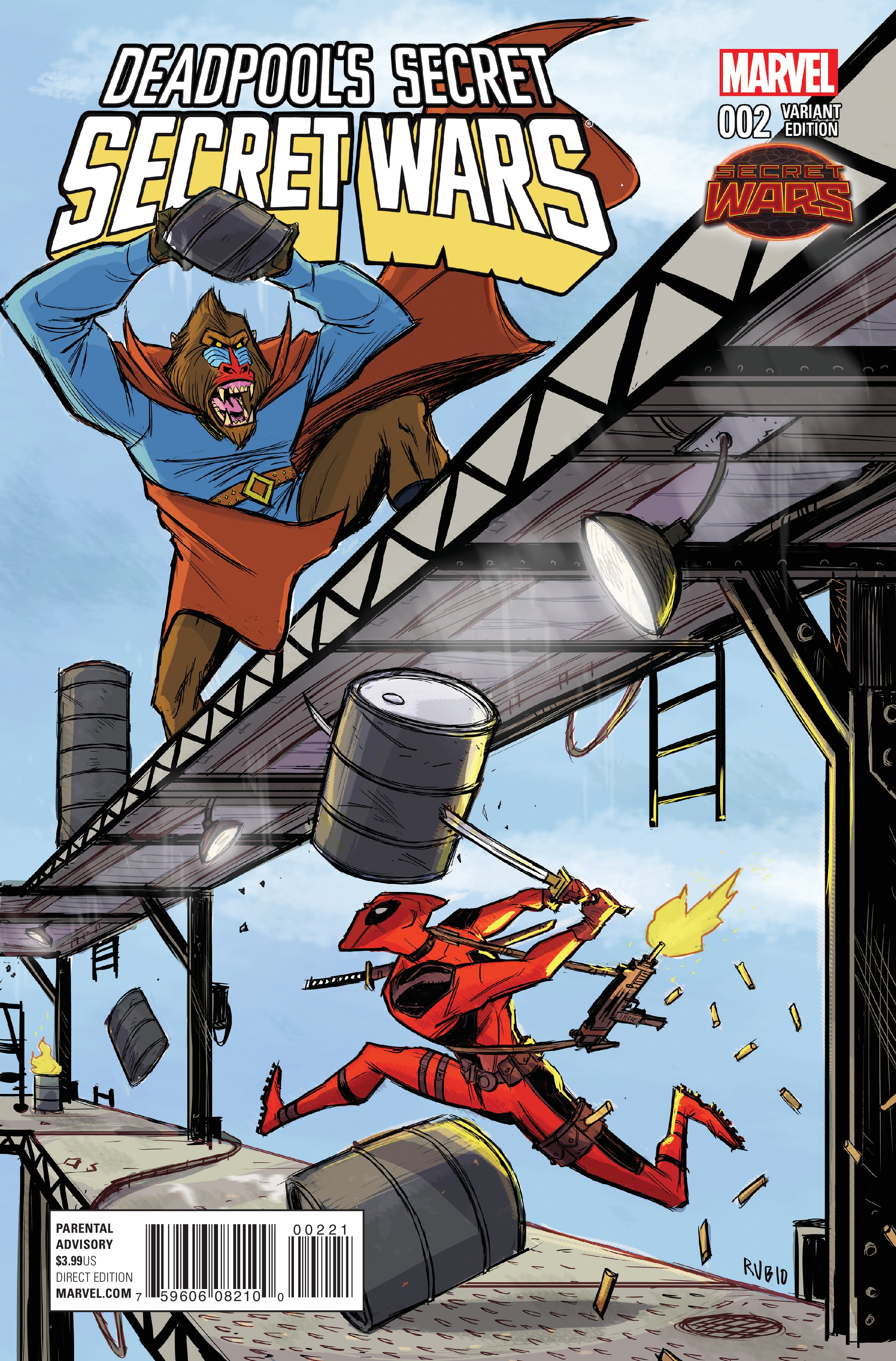 Read online Deadpool's Secret Secret Wars comic -  Issue #2 - 2