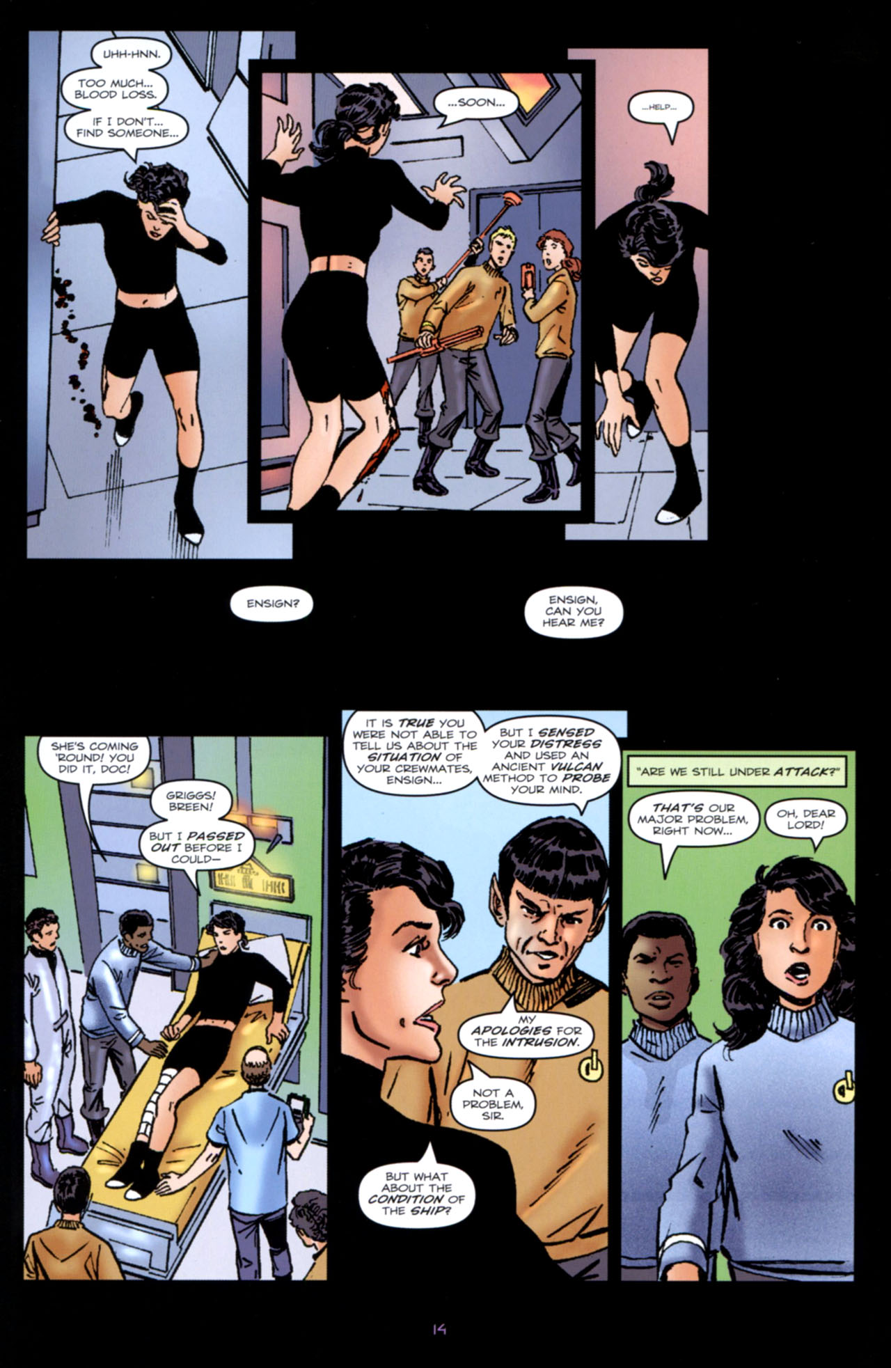 Read online Star Trek: Crew comic -  Issue #2 - 16