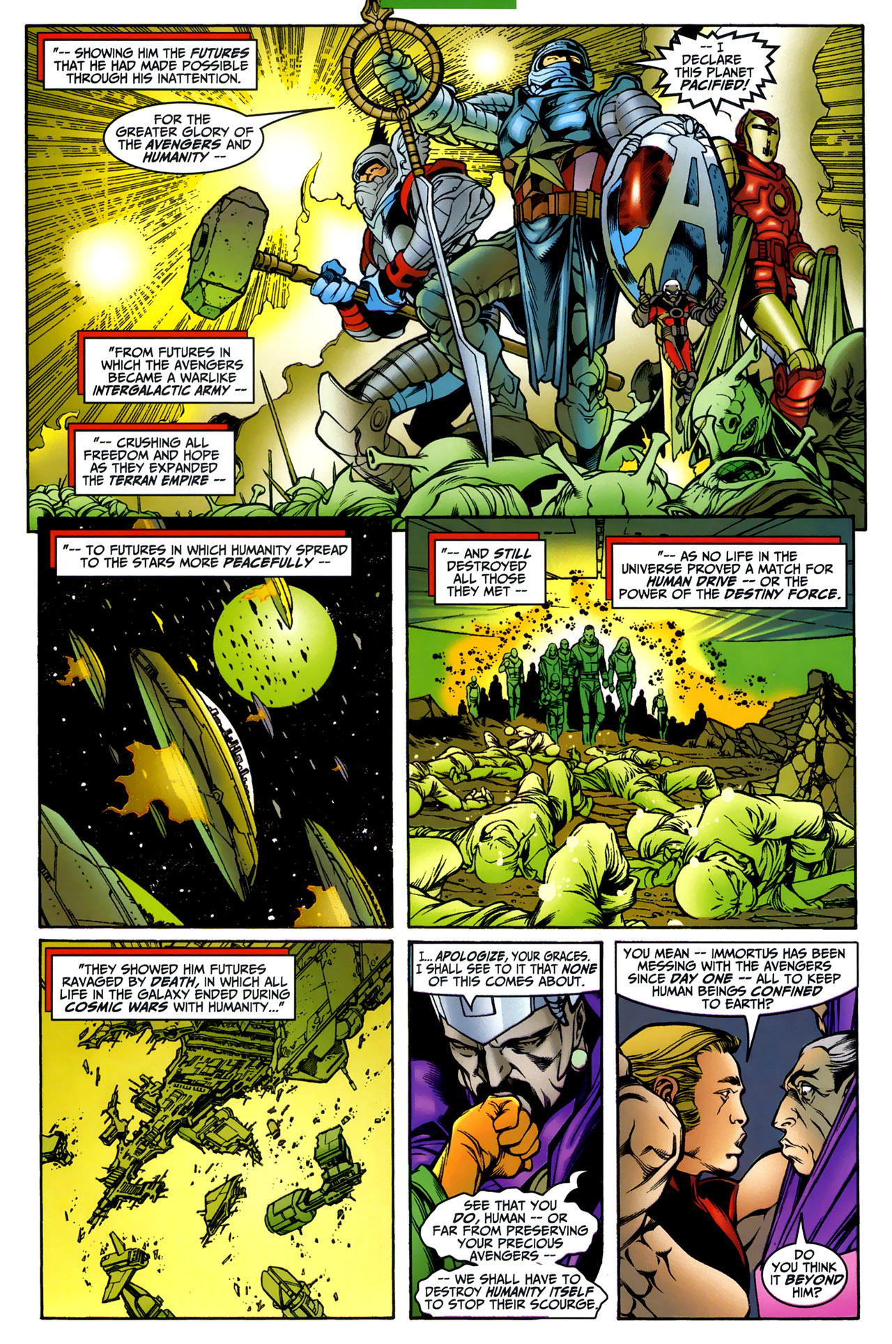 Read online Avengers Forever comic -  Issue #8 - 12