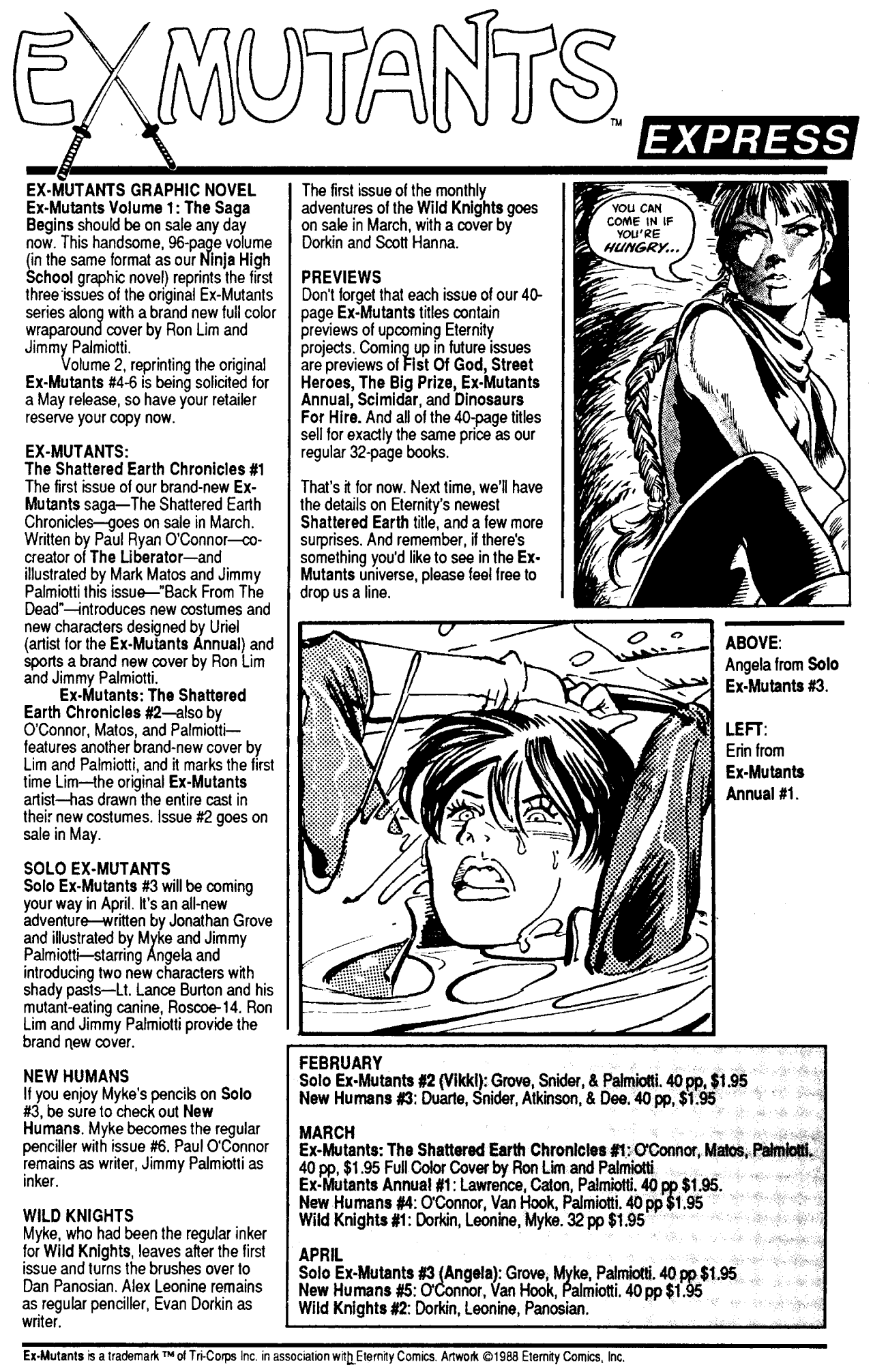 Read online Solo Ex-Mutants comic -  Issue #2 - 26