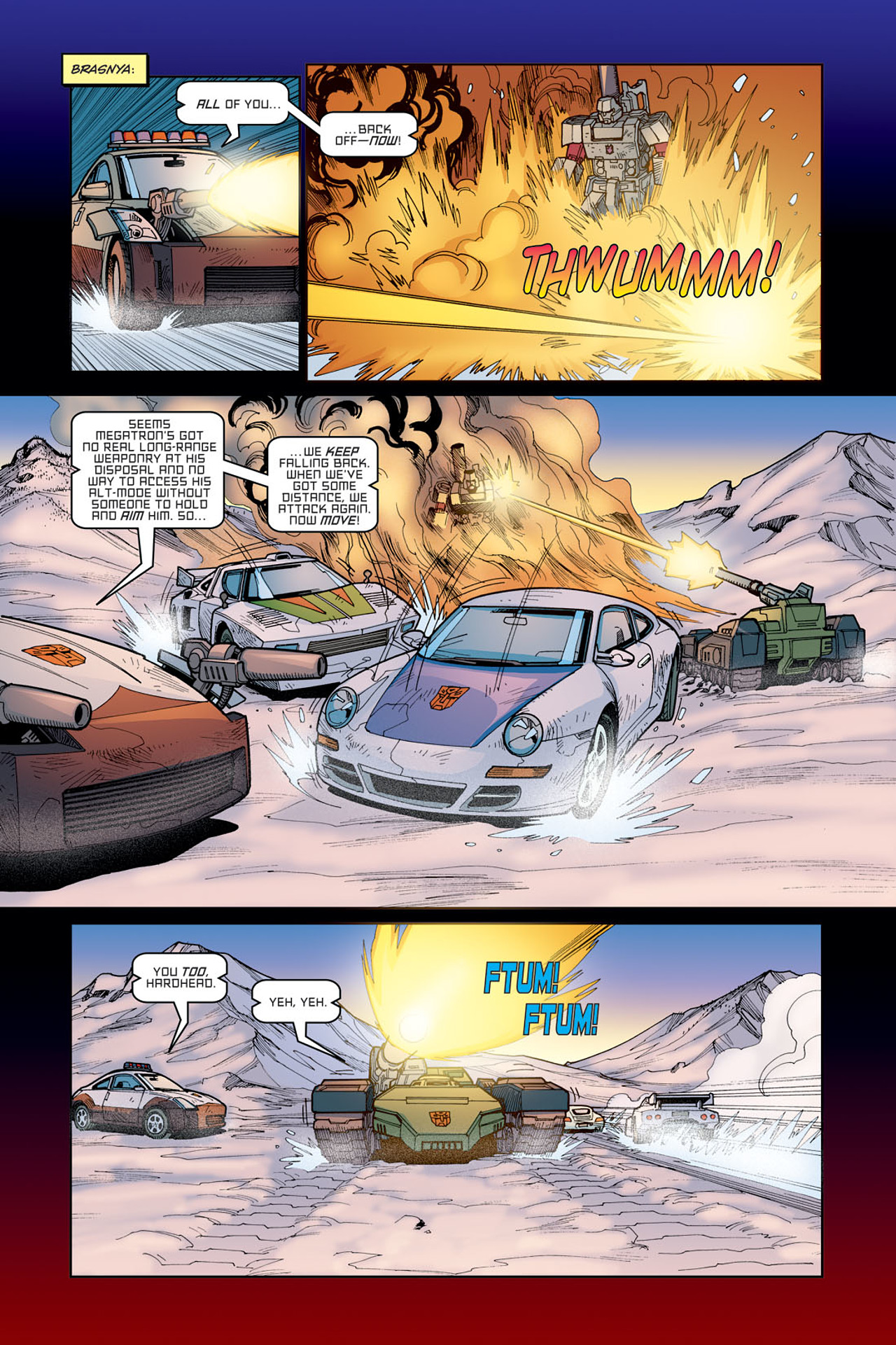 Read online The Transformers: Escalation comic -  Issue #6 - 14