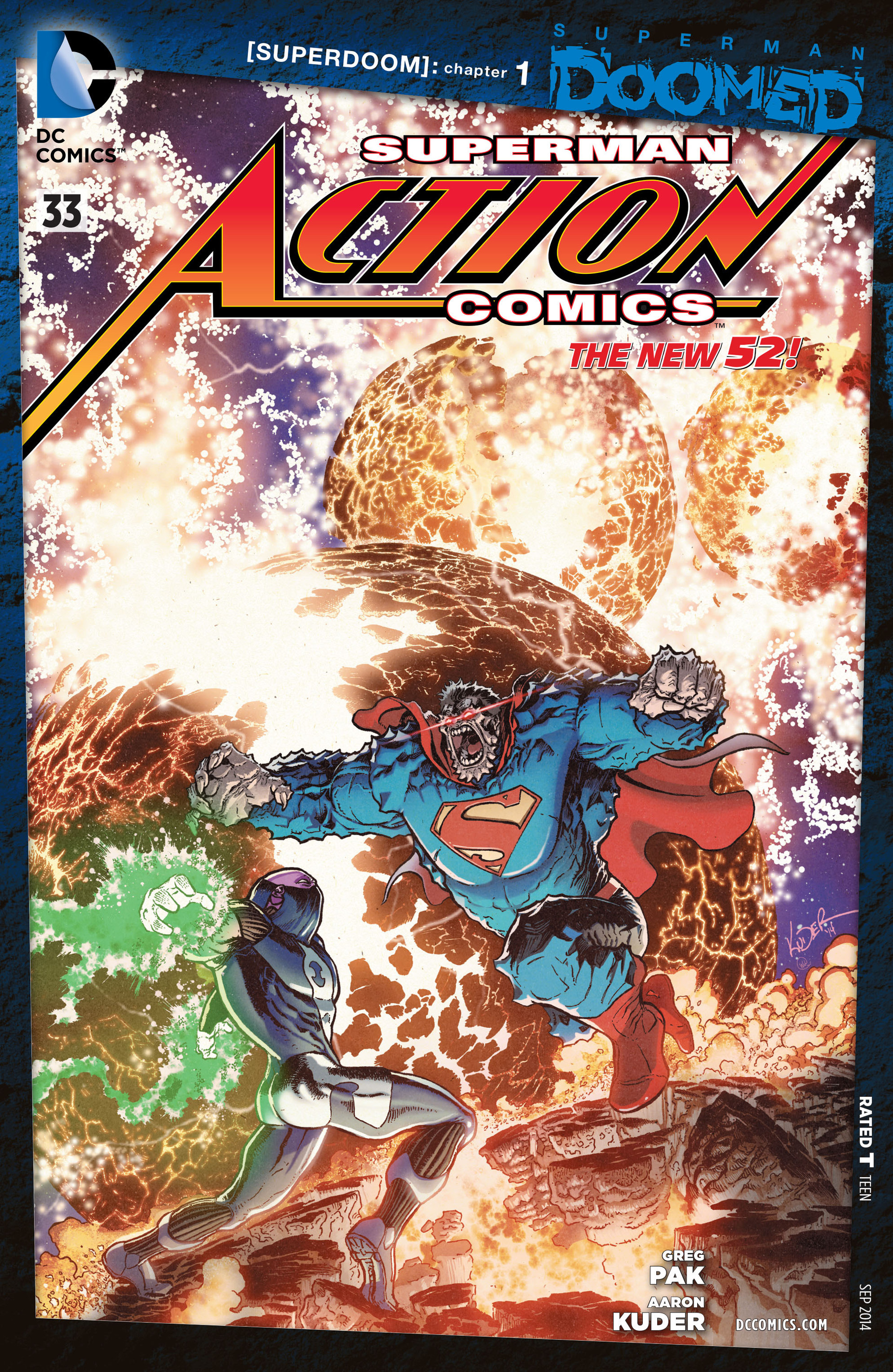 Read online Action Comics (2011) comic -  Issue #33 - 1