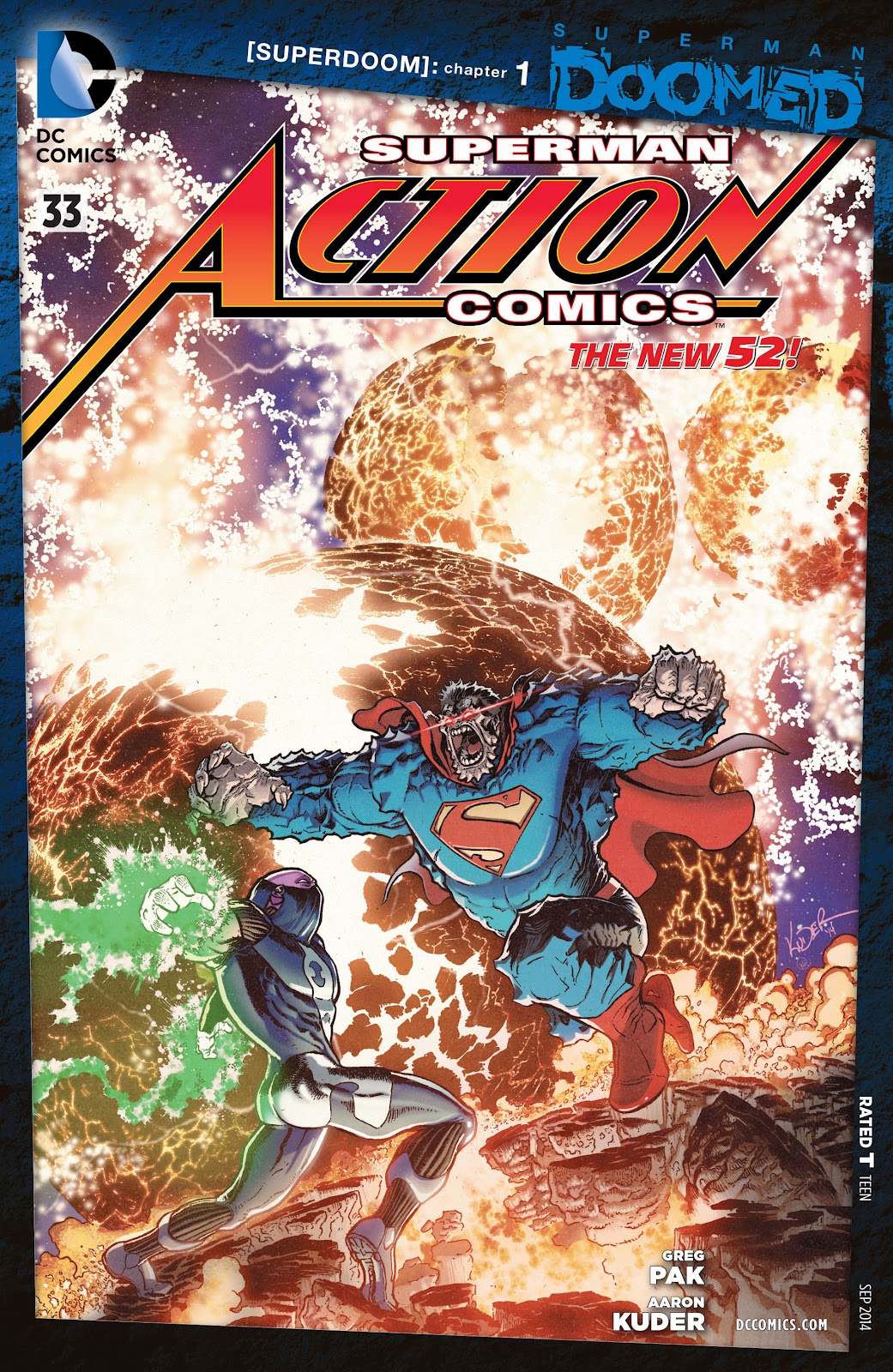 Action Comics (2011) issue 33 - Page 1