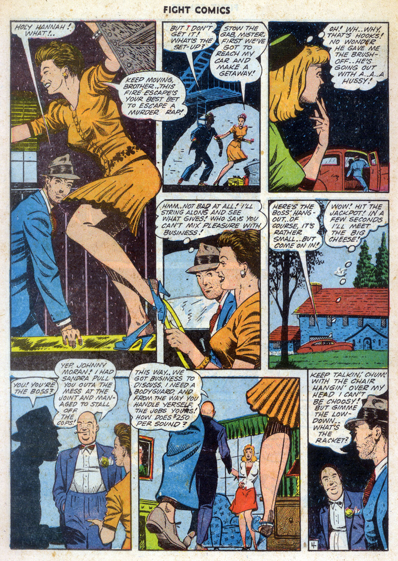 Read online Fight Comics comic -  Issue #34 - 22