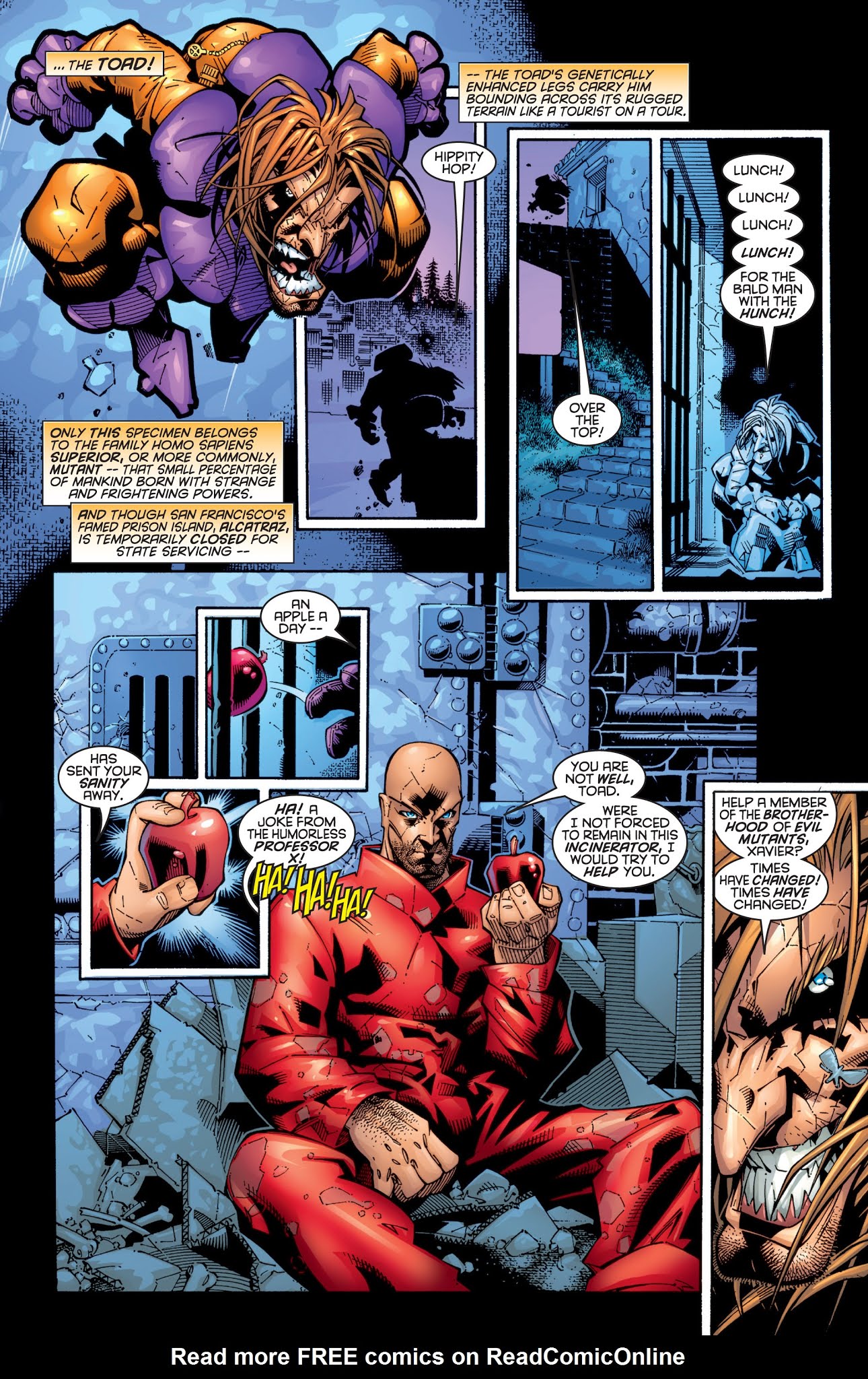 Read online X-Men: The Hunt For Professor X comic -  Issue # TPB (Part 2) - 110