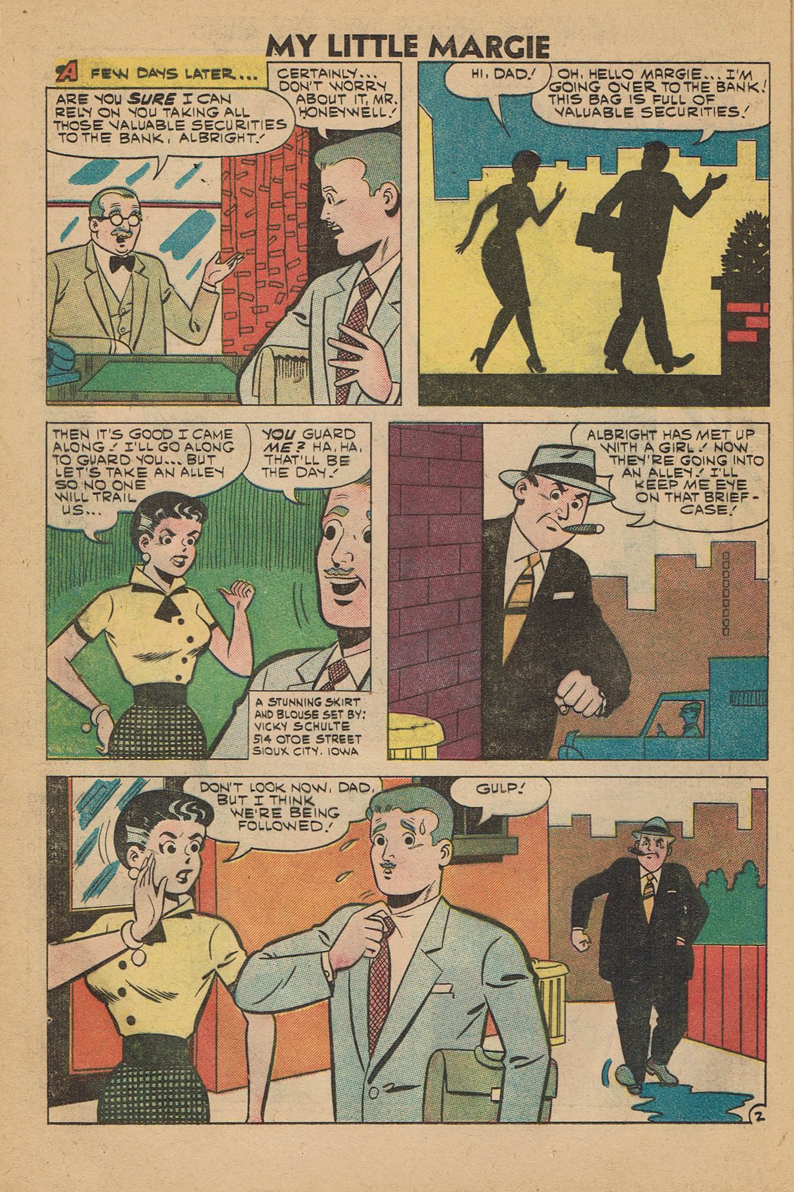 Read online My Little Margie (1954) comic -  Issue #29 - 12