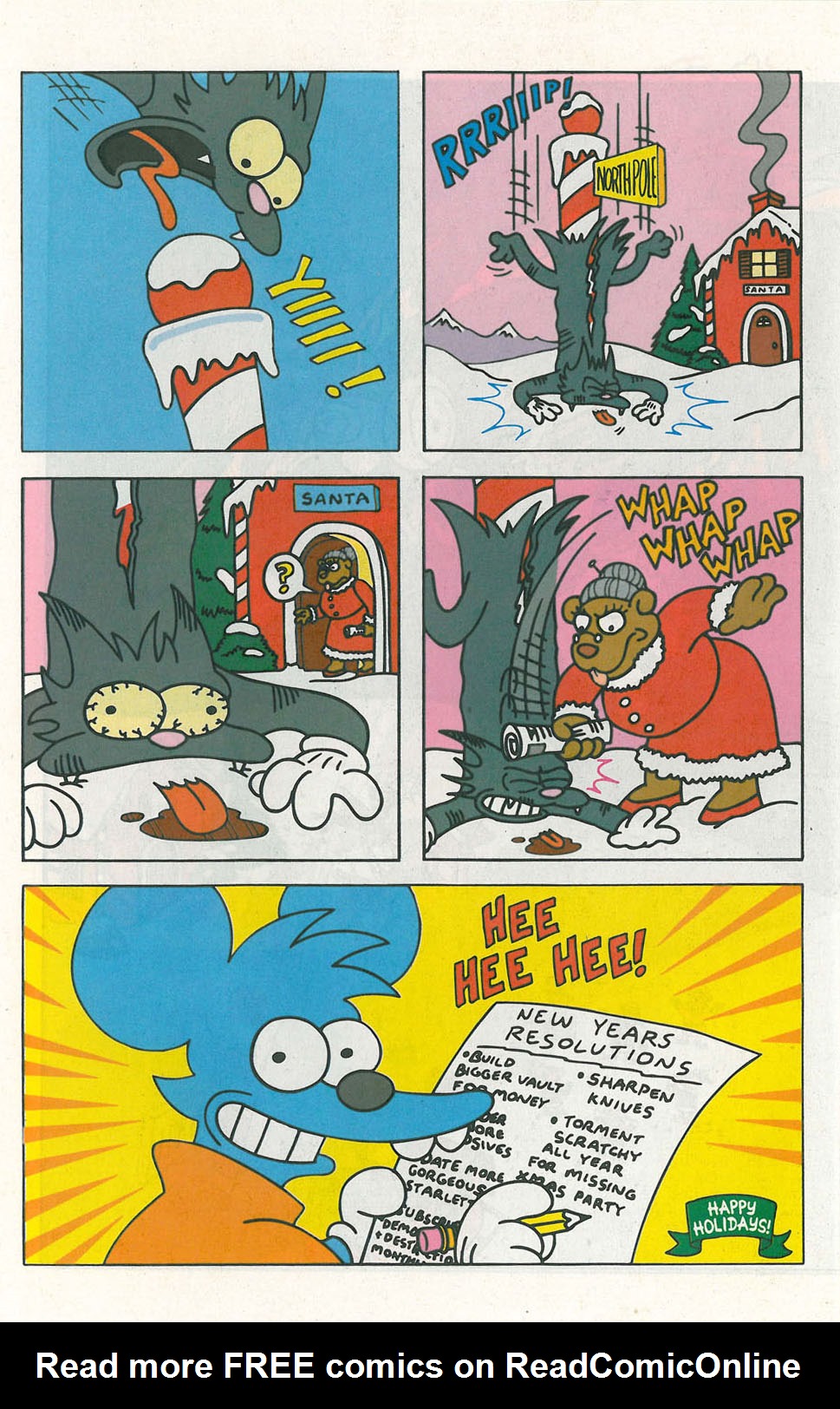 Read online Itchy & Scratchy Comics comic -  Issue #4 - 29