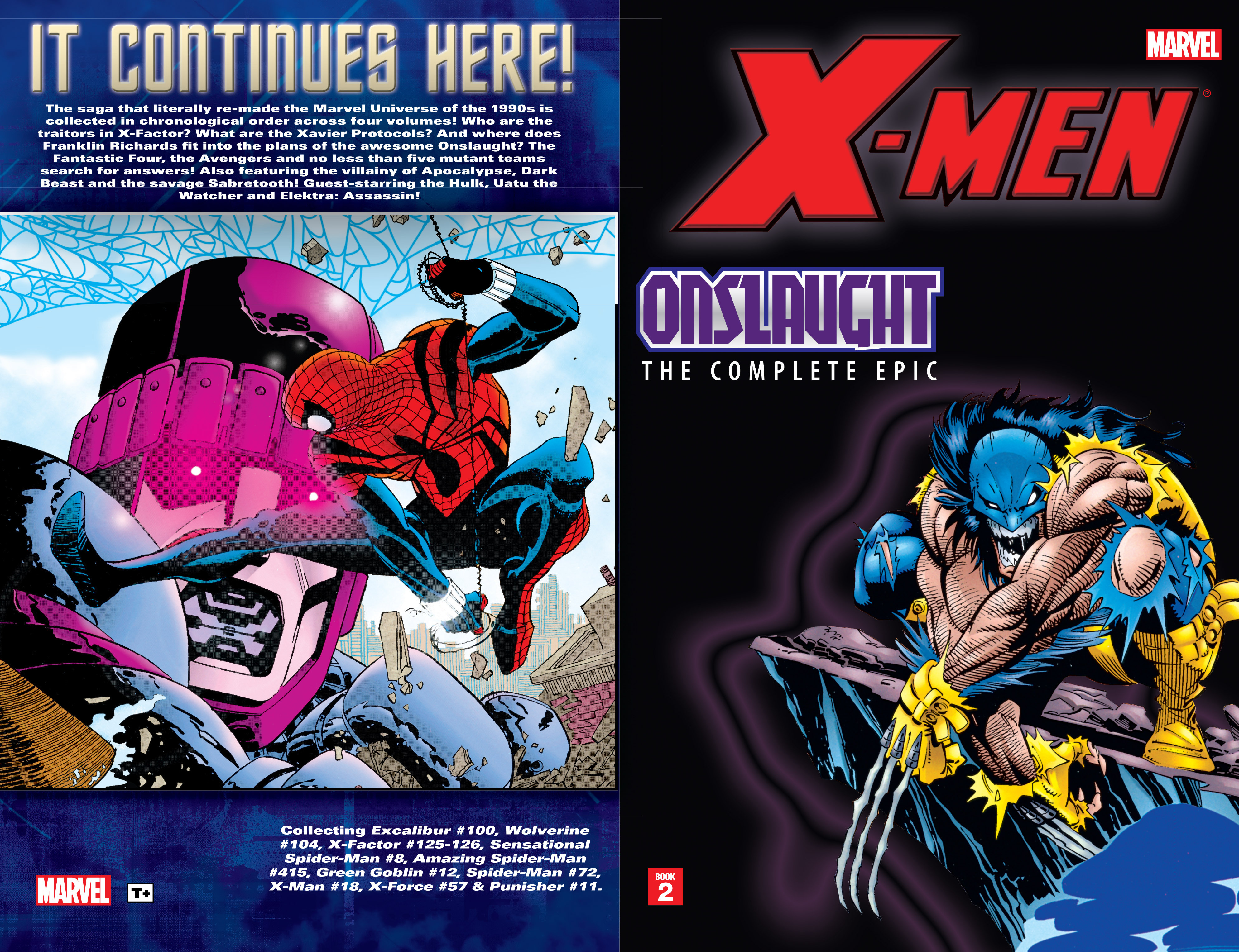 Read online X-Men: The Complete Onslaught Epic comic -  Issue # TPB 2 - 2