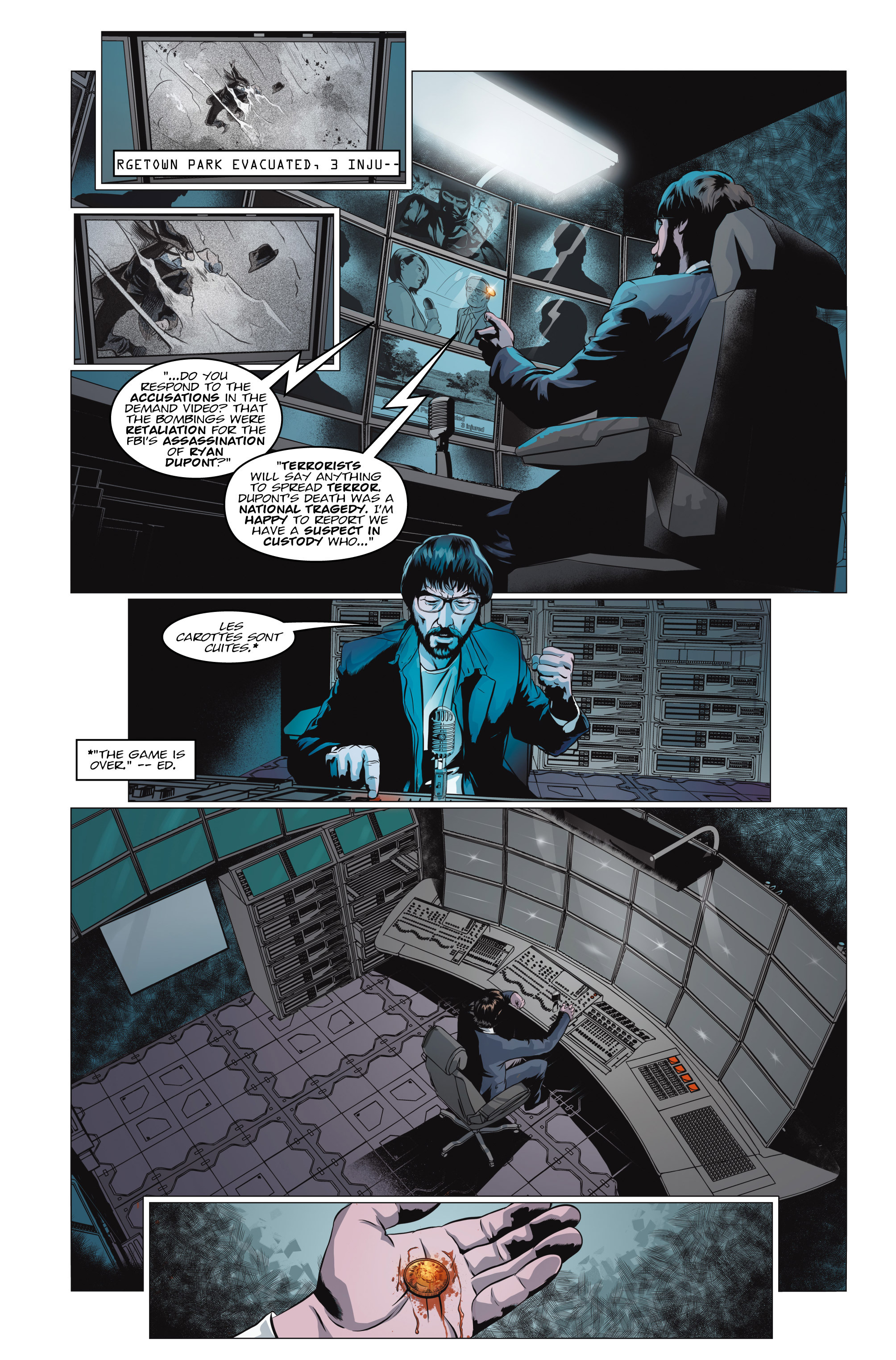 Read online The Blacklist comic -  Issue #3 - 7