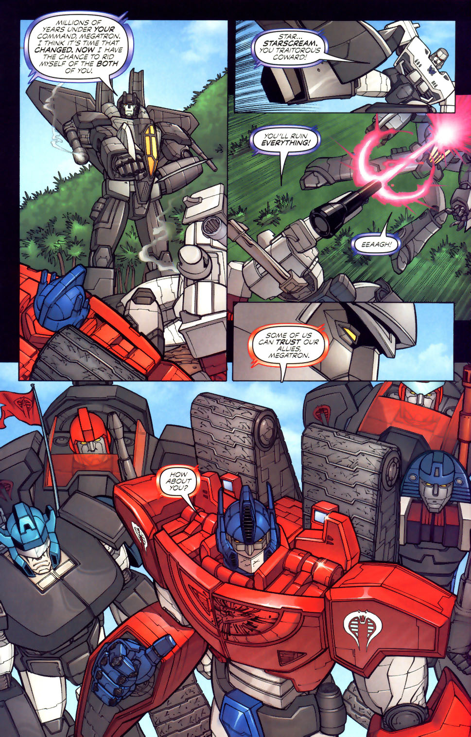 Read online G.I. Joe vs. The Transformers comic -  Issue #4 - 16