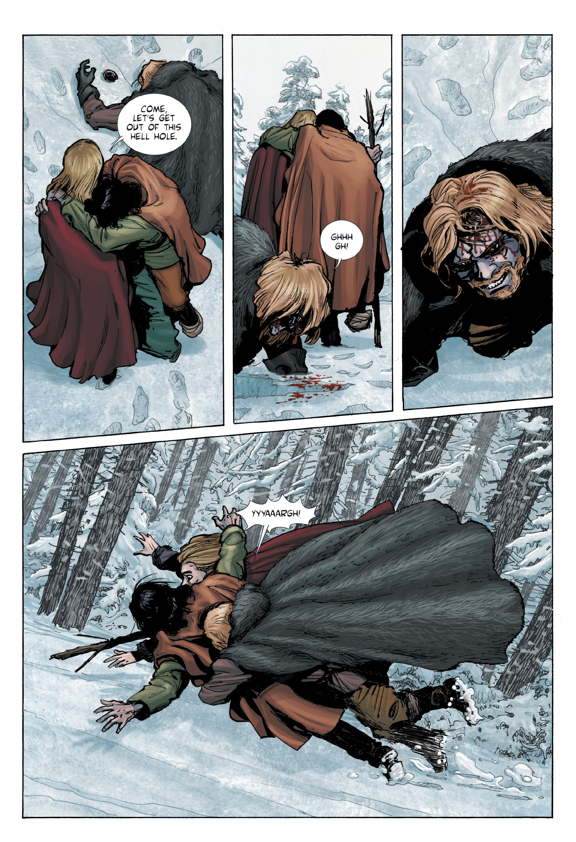 Read online Voivod: The True Story of Vlad the Impaler comic -  Issue # TPB - 111