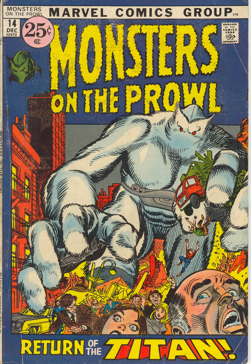 Read online Monsters on the Prowl comic -  Issue #14 - 1