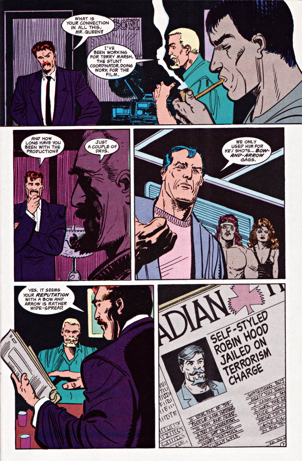 Green Arrow (1988) issue 42 - Page 7