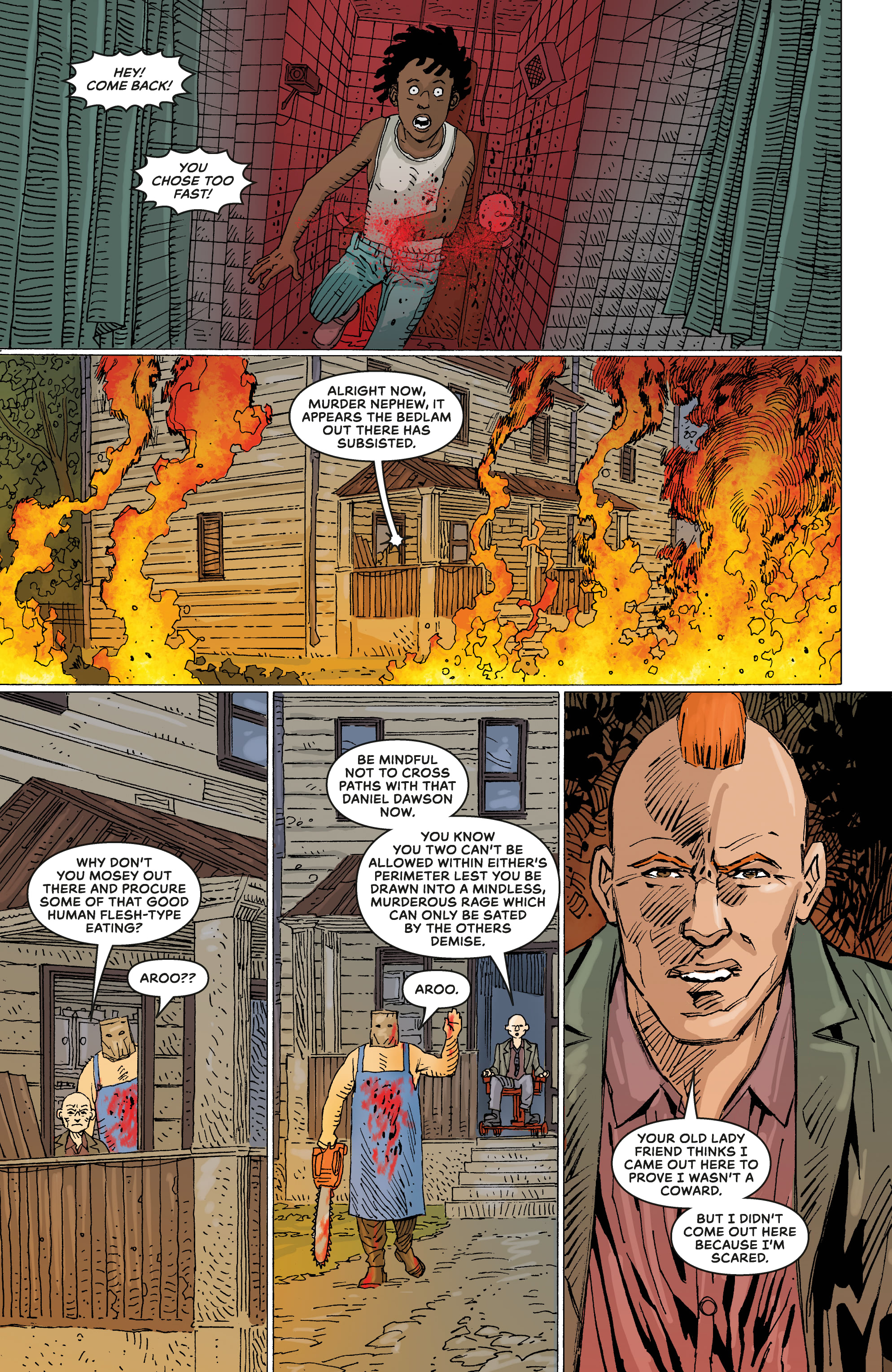 Read online Where Monsters Lie comic -  Issue #4 - 6