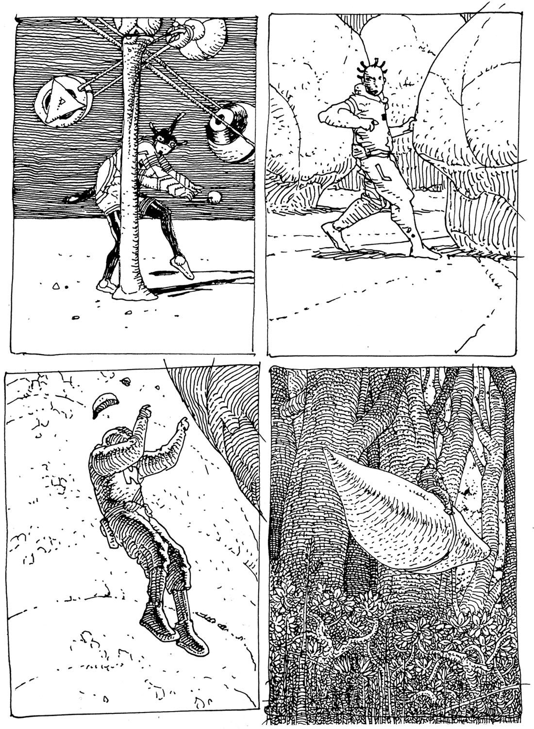 Read online The Art of Moebius comic -  Issue # TPB (Part 2) - 55